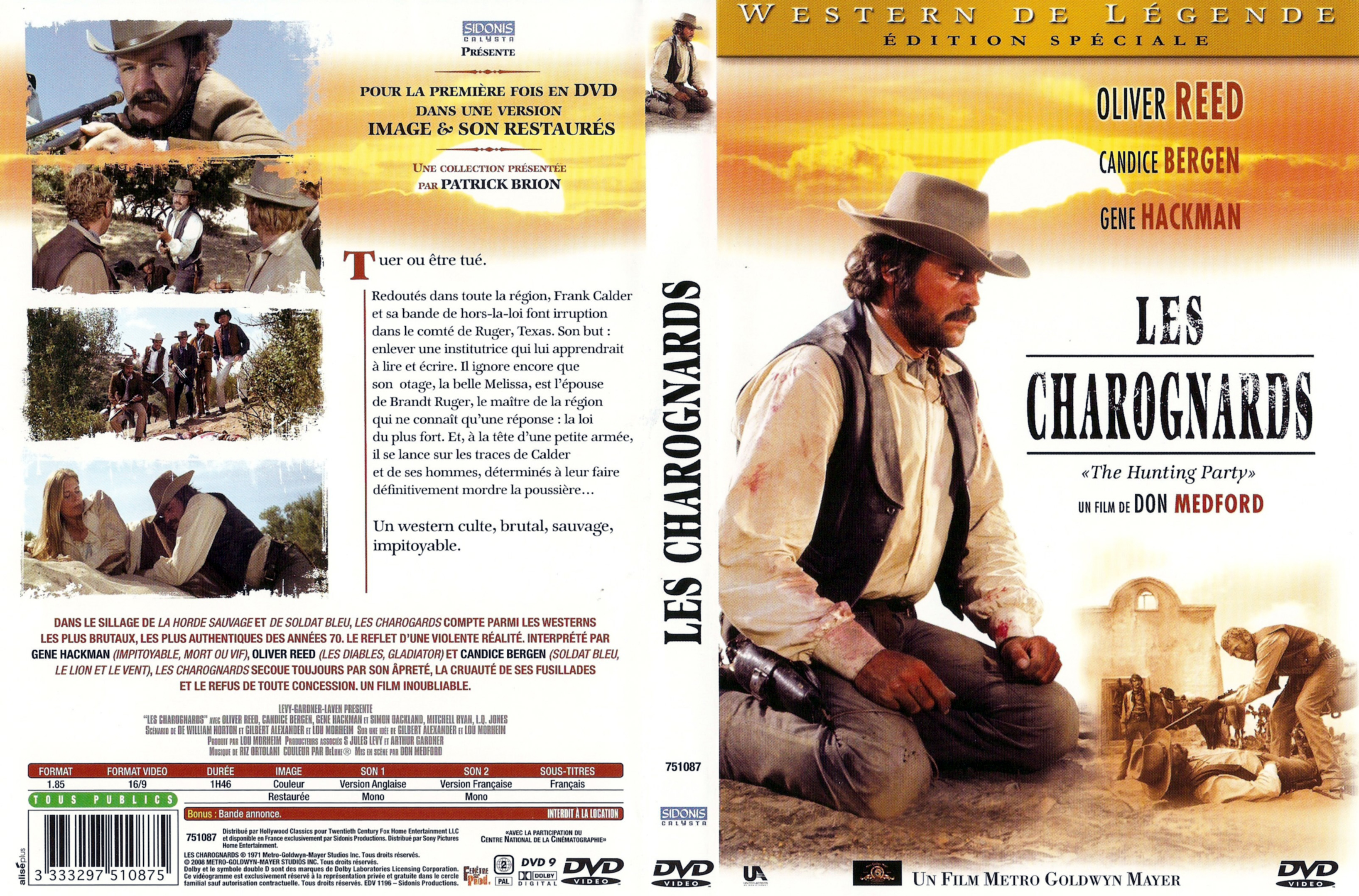 Jaquette DVD Les charognards