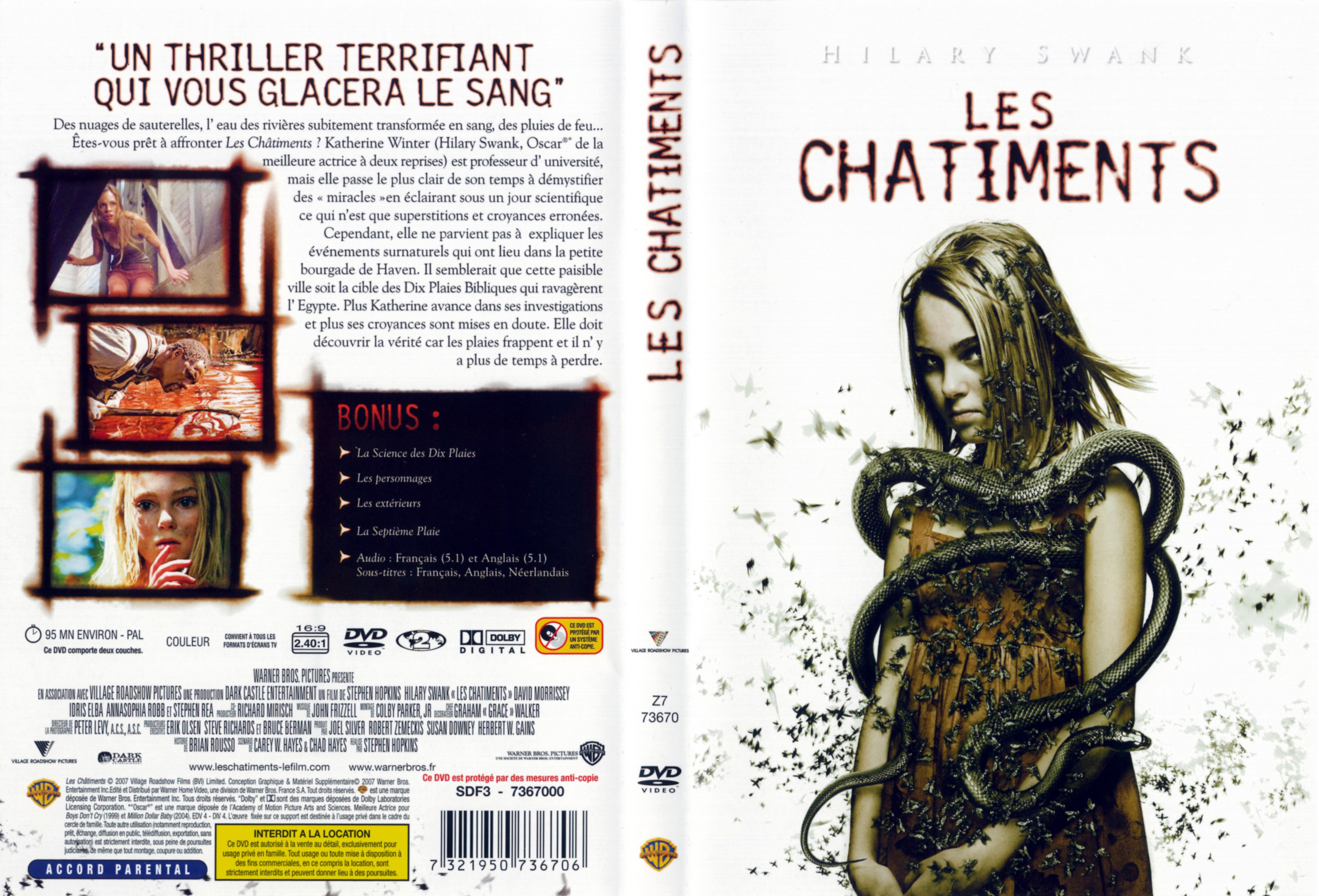 Jaquette DVD Les chatiments v2