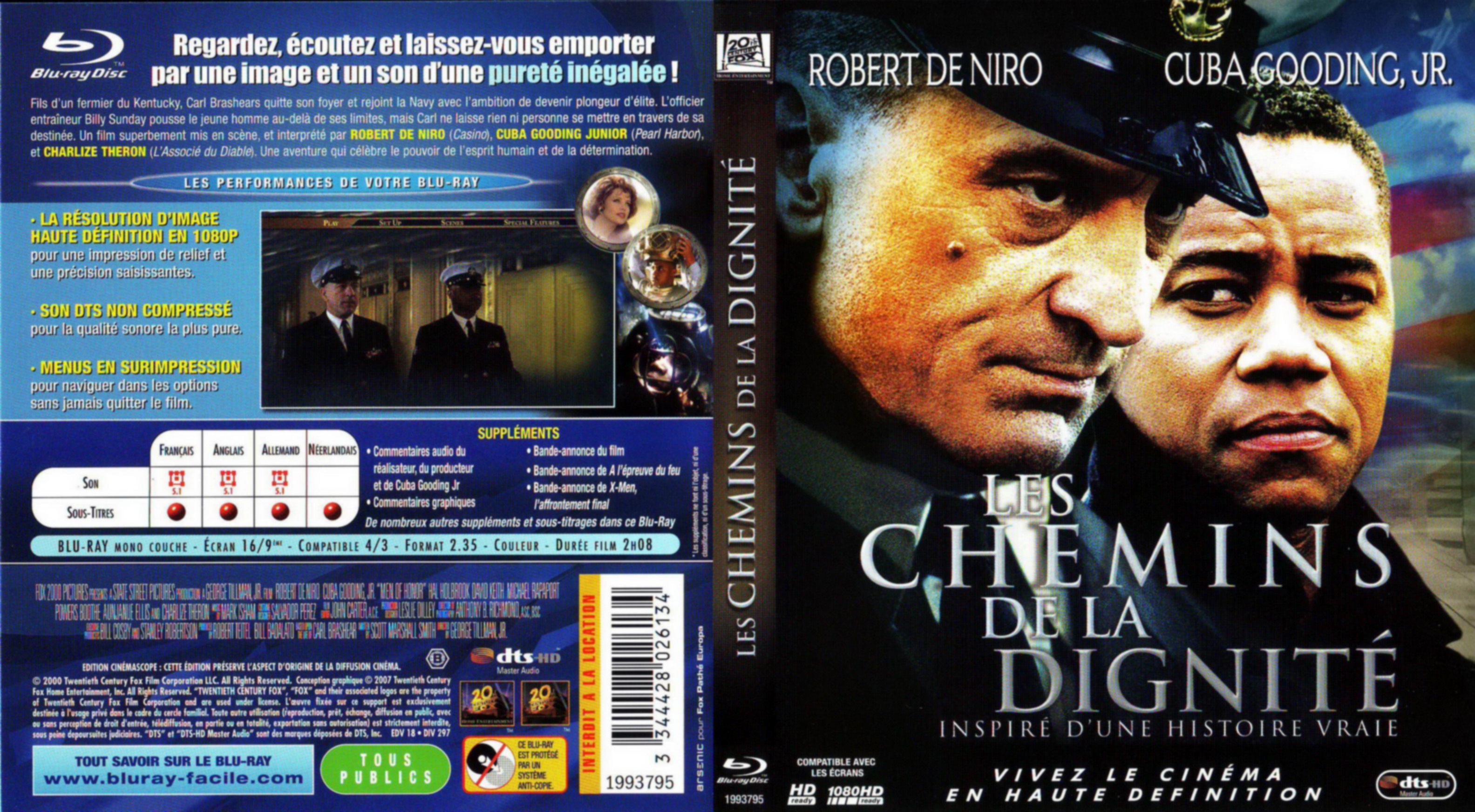 Jaquette DVD Les chemins de la dignite (BLU-RAY)