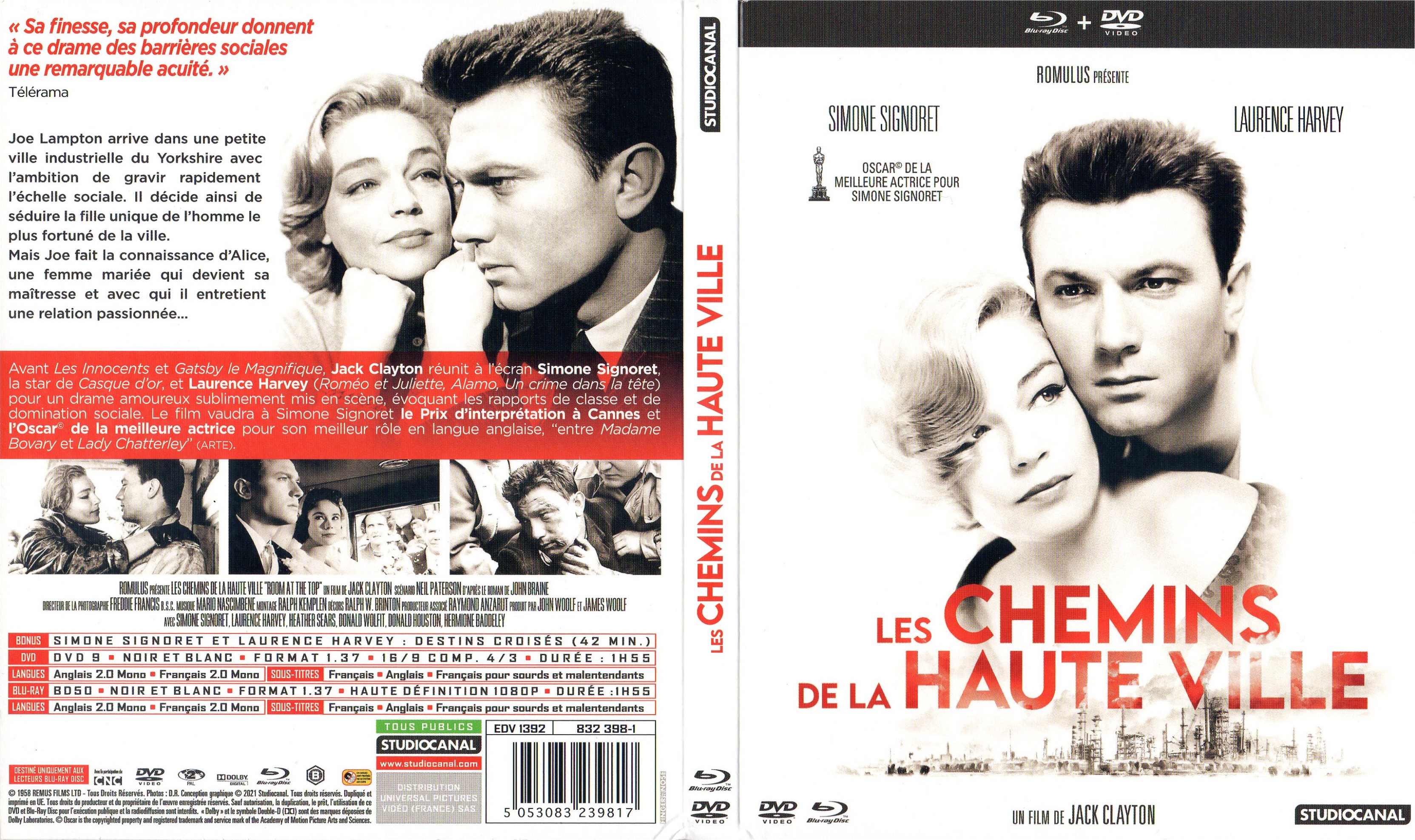 Jaquette DVD Les chemins de la haute ville (BLU-RAY)