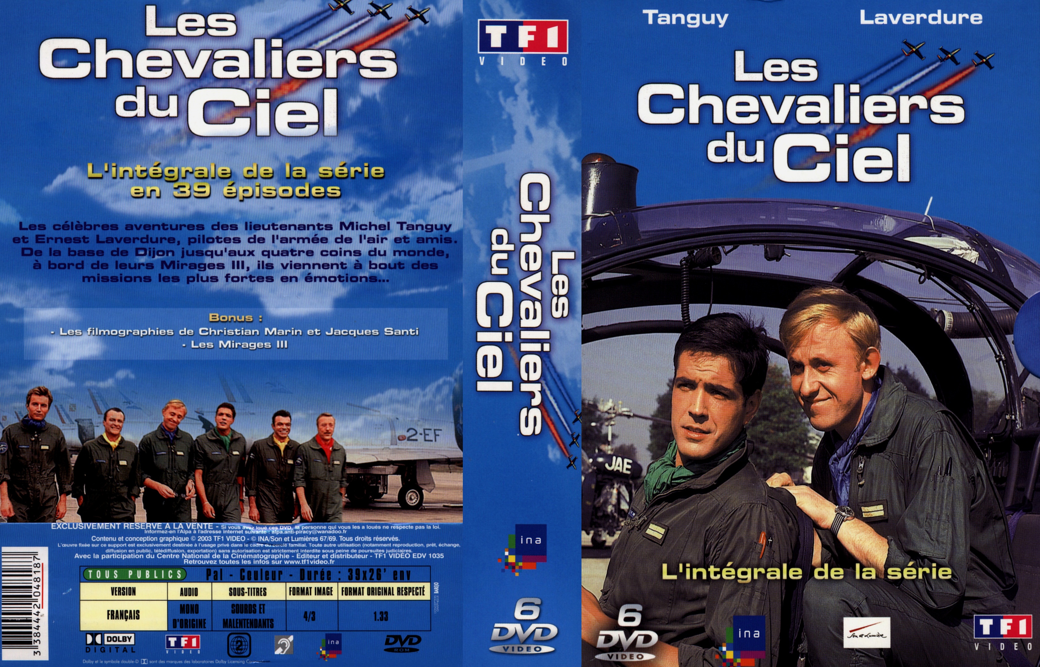 Jaquette DVD Les chevaliers du ciel Intgrale srie tv COFFRET