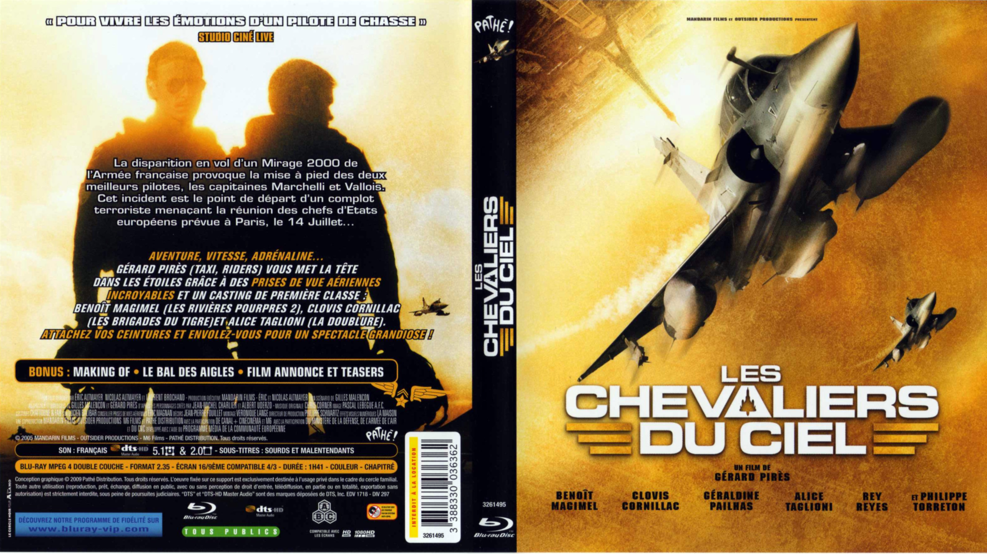 Jaquette DVD Les chevaliers du ciel (BLU-RAY)