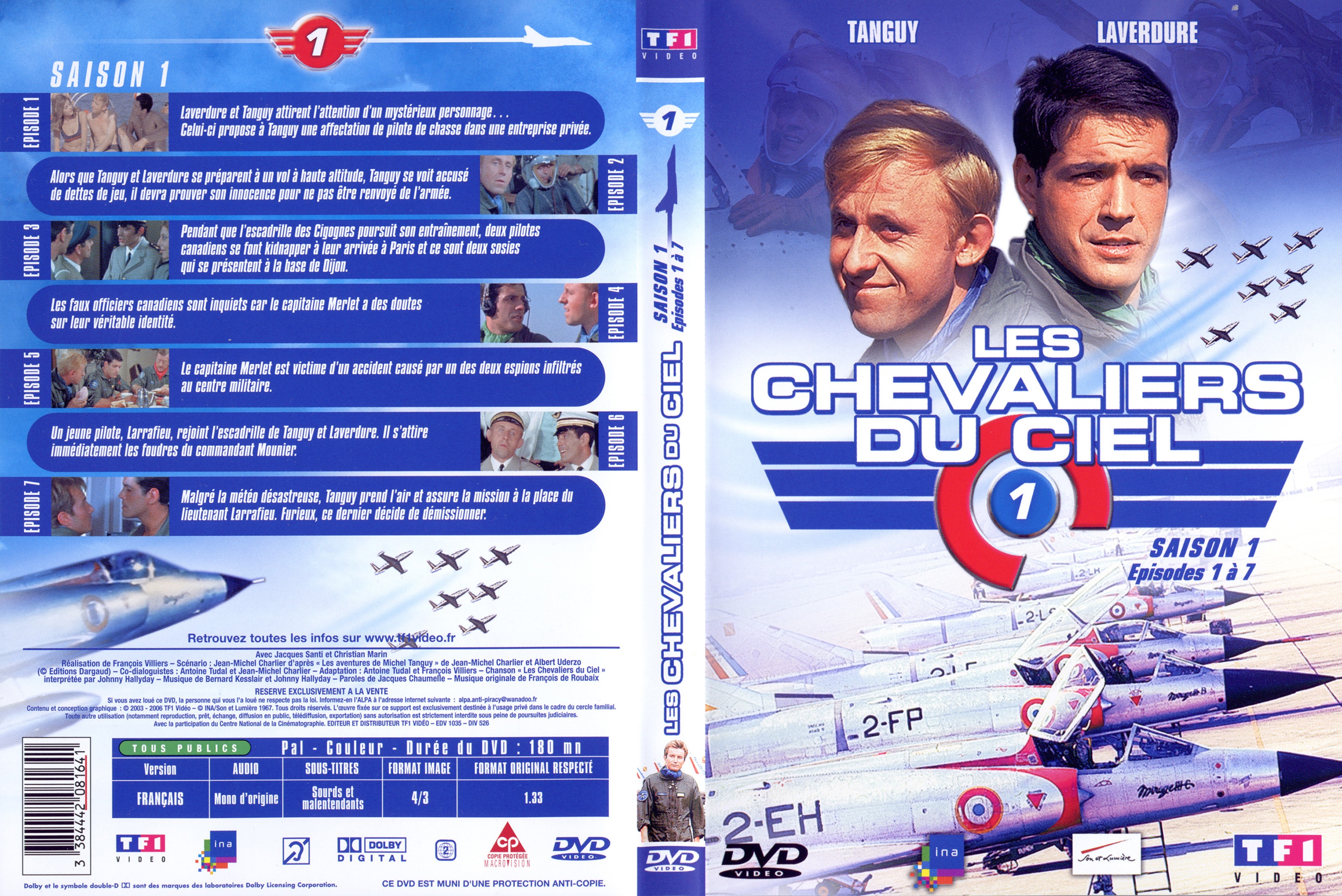 Jaquette DVD Les chevaliers du ciel saison 1 vol 1