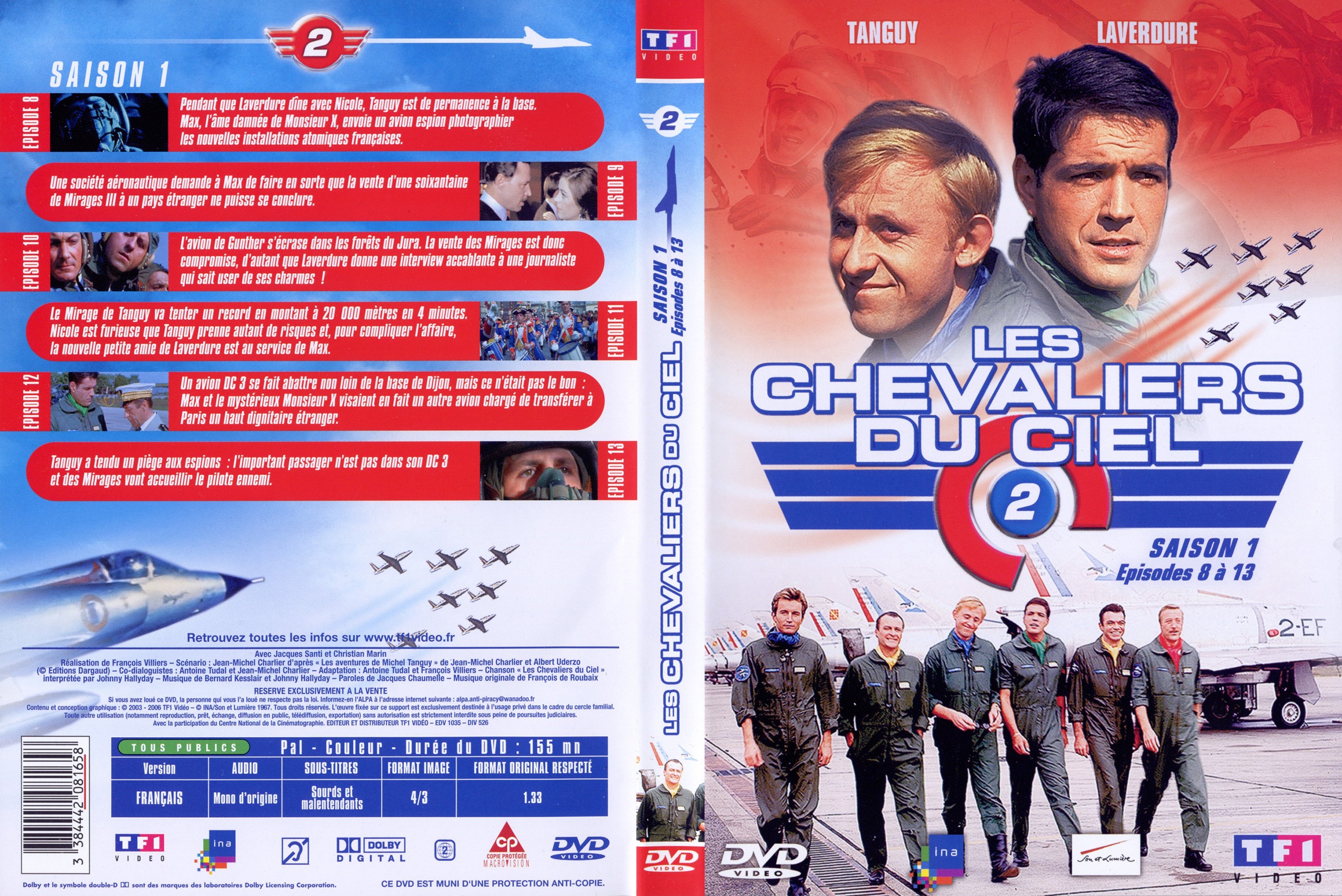 Jaquette DVD Les chevaliers du ciel saison 1 vol 2