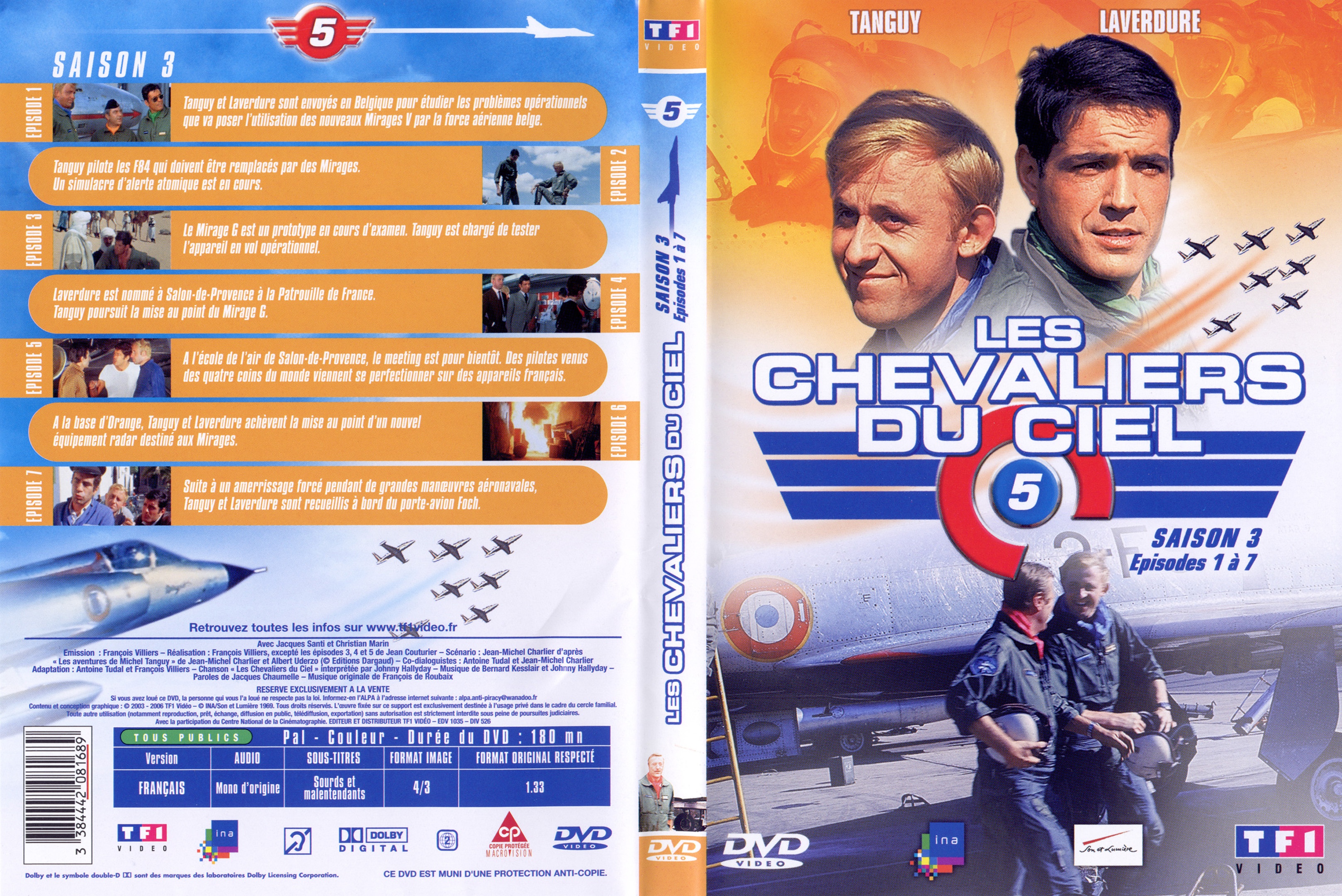 Jaquette DVD Les chevaliers du ciel saison 3 vol 1