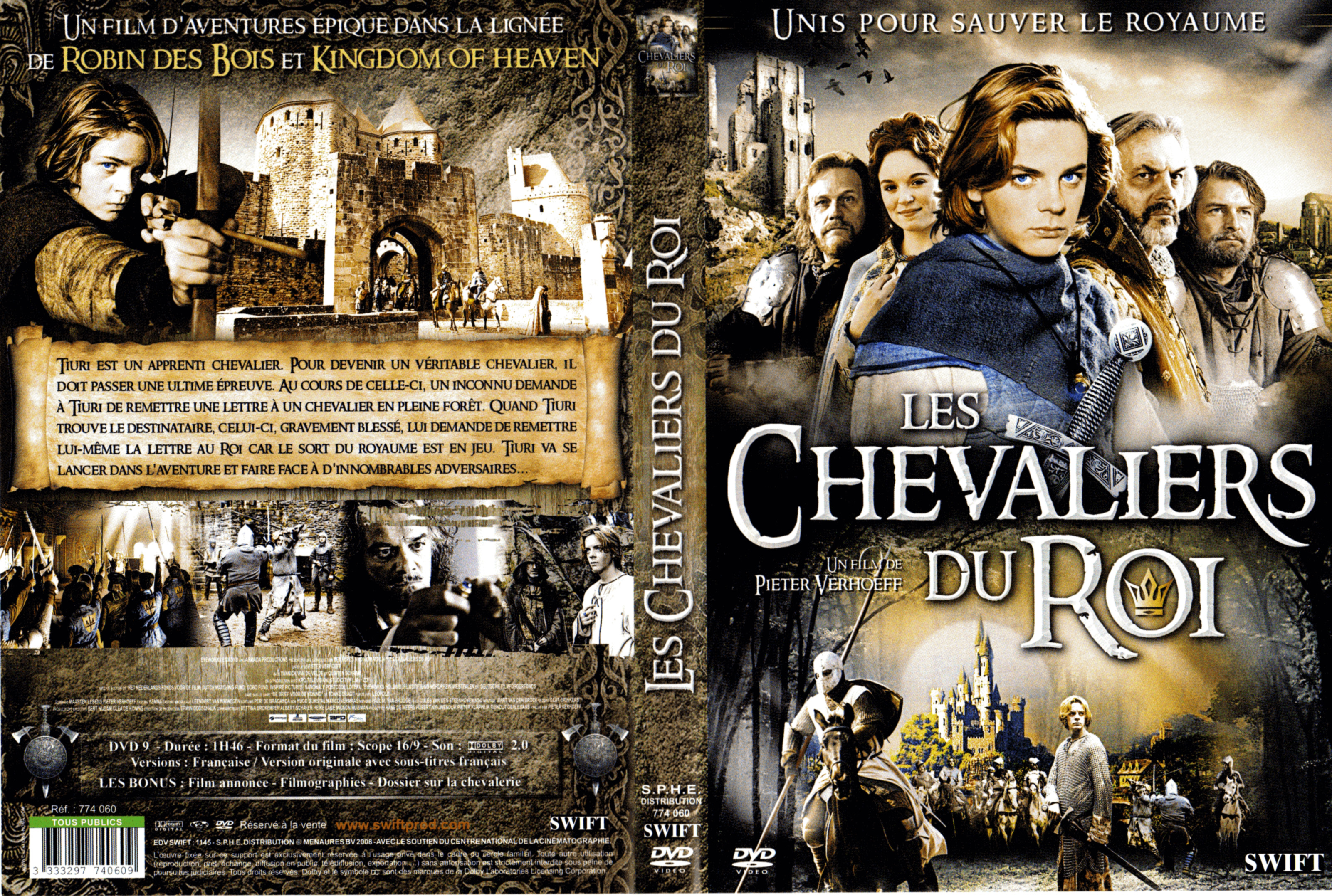 Jaquette DVD Les chevaliers du roi