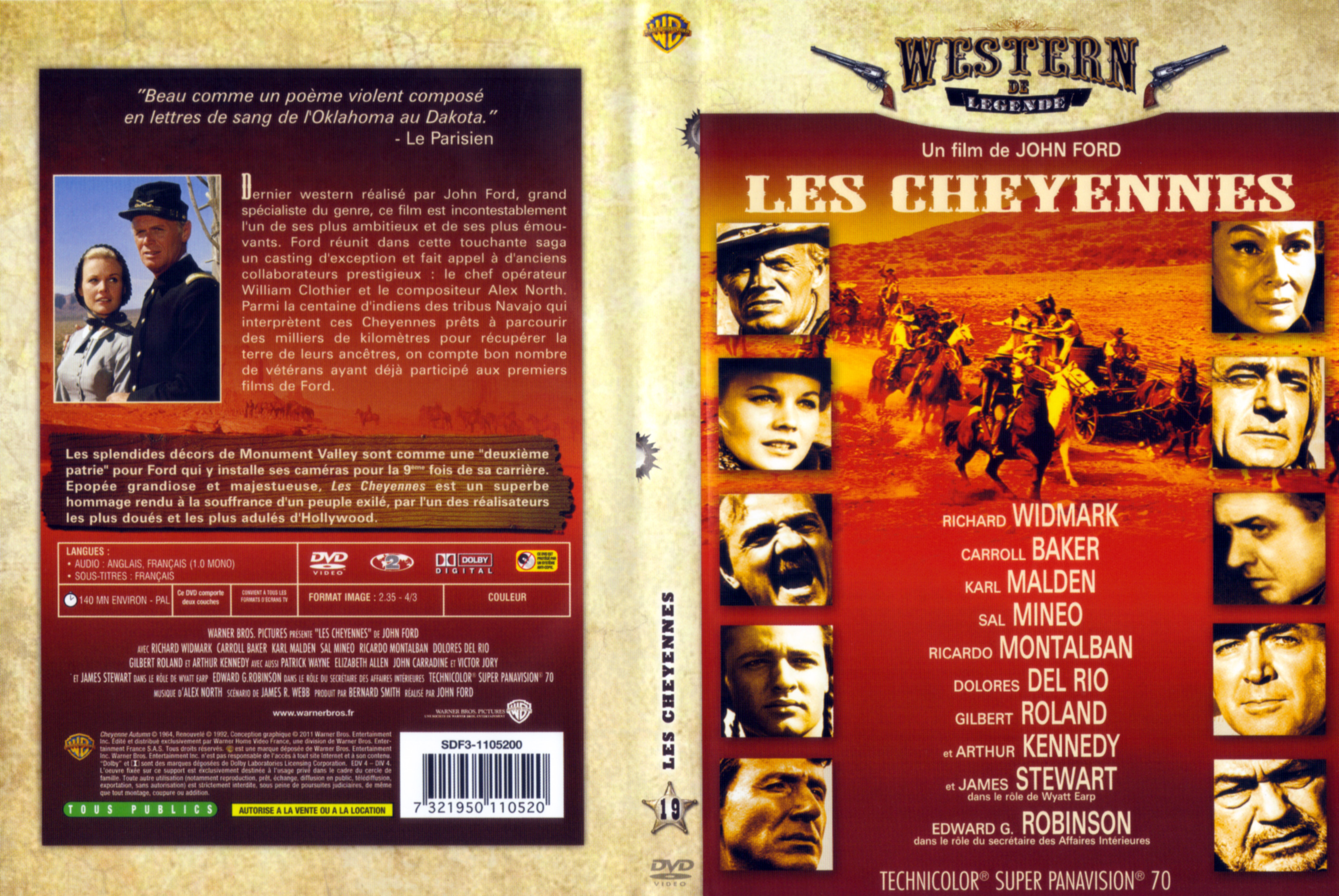 Jaquette DVD Les cheyennes v2