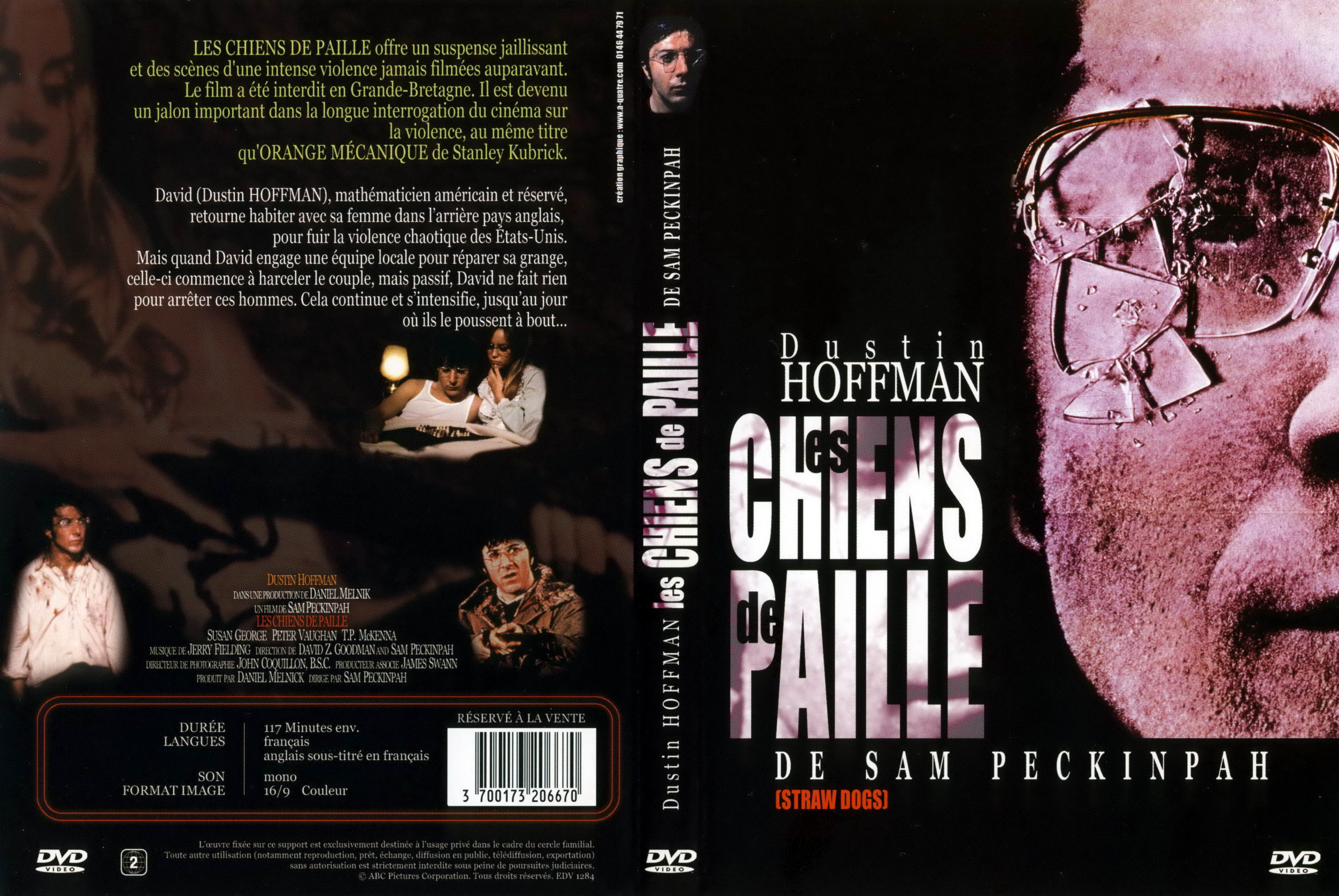 Jaquette DVD Les chiens de paille