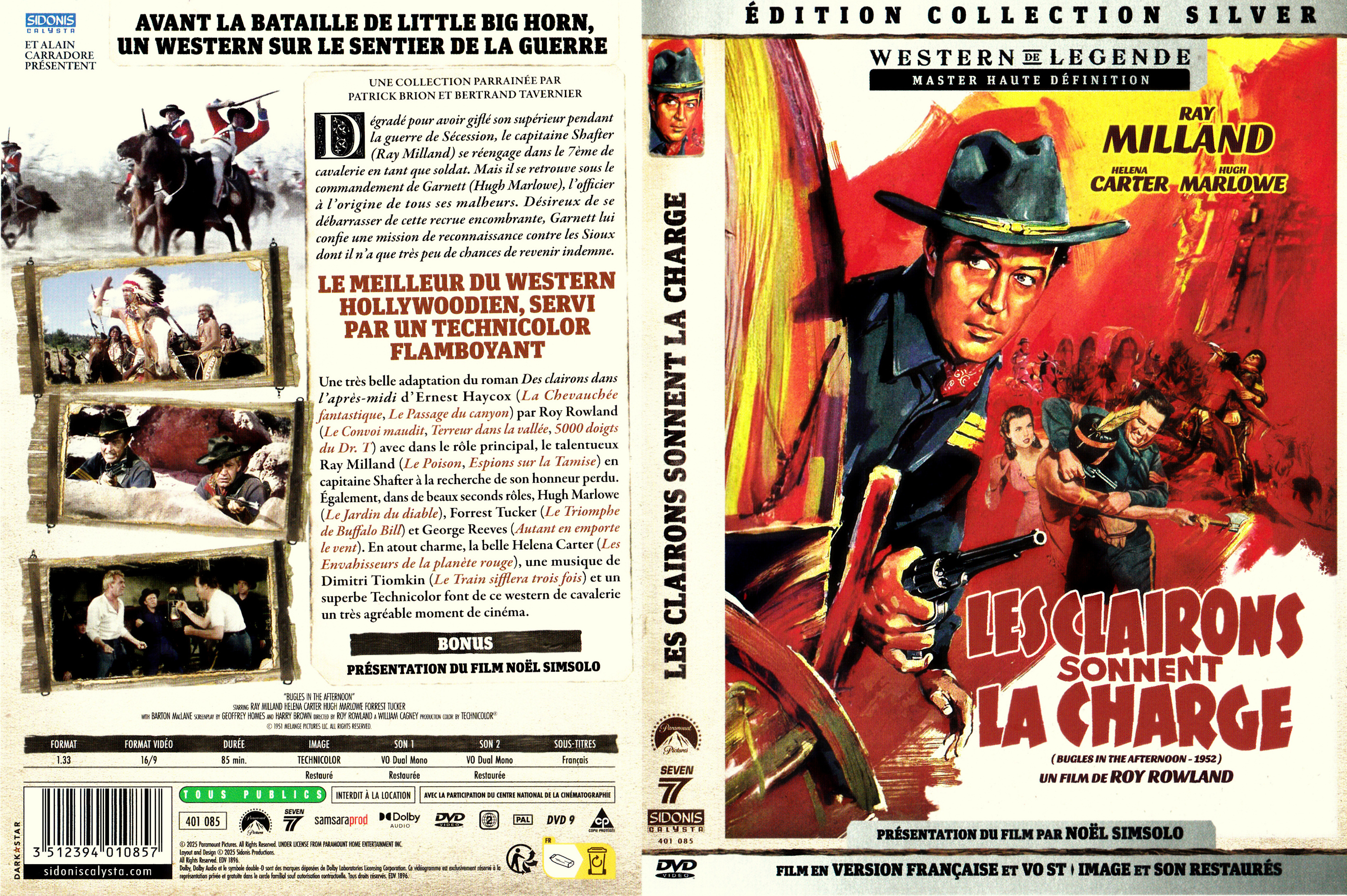 Jaquette DVD Les clairons sonnent la charge
