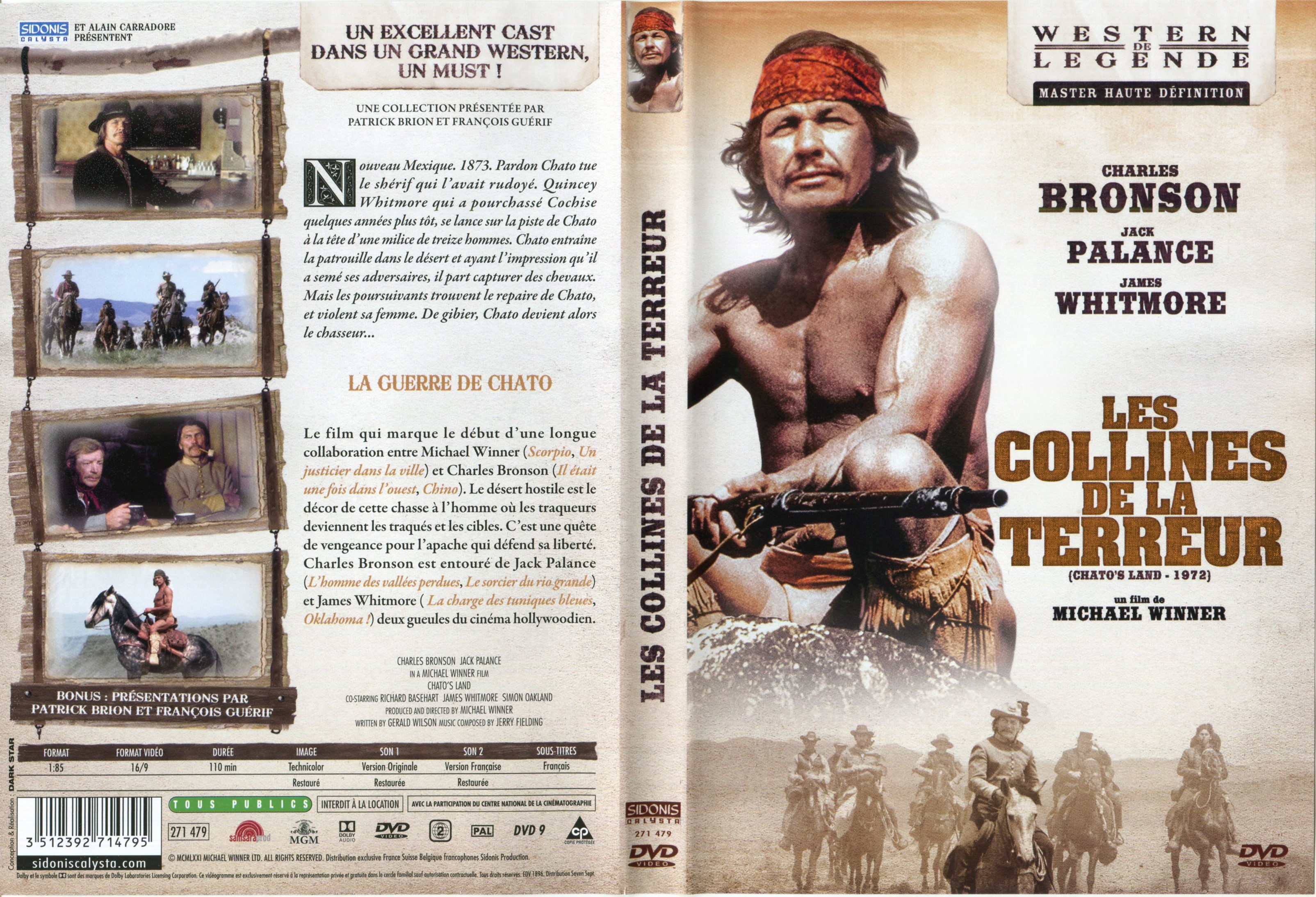 Jaquette DVD Les collines de la terreur