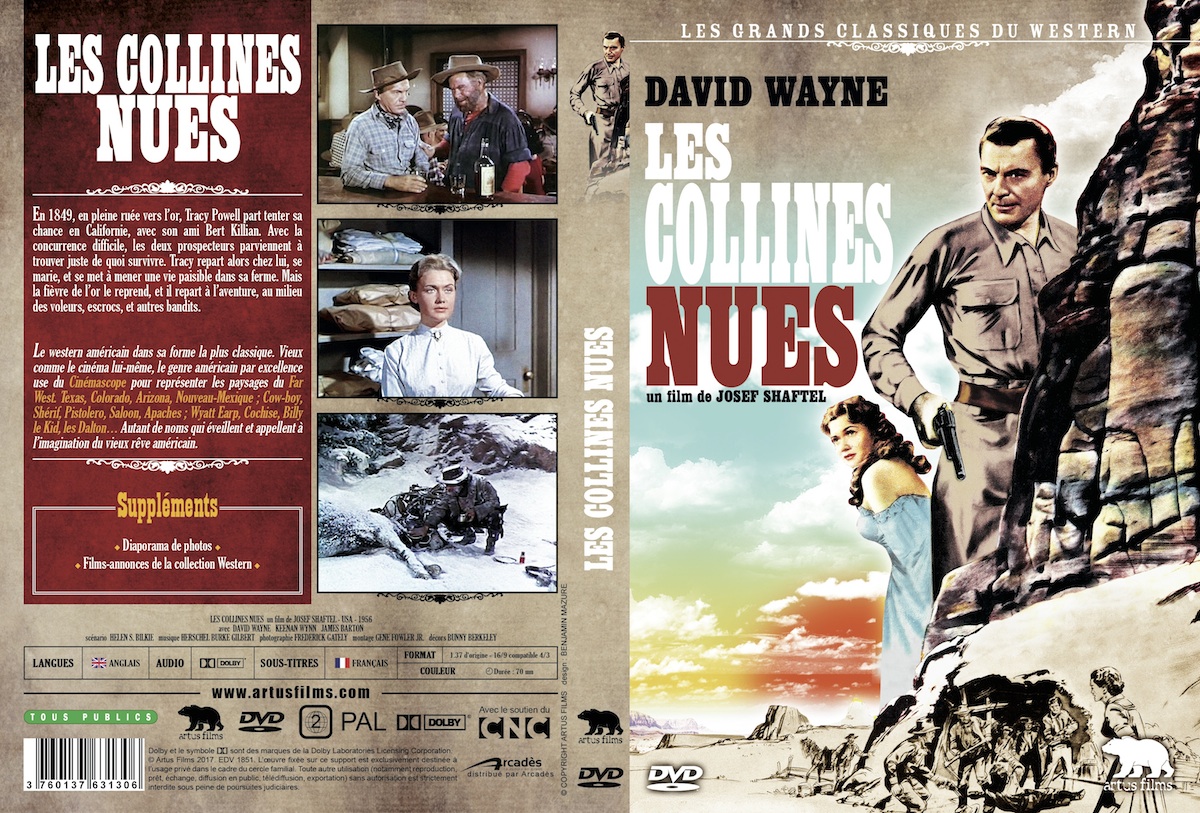 Jaquette DVD Les collines nues
