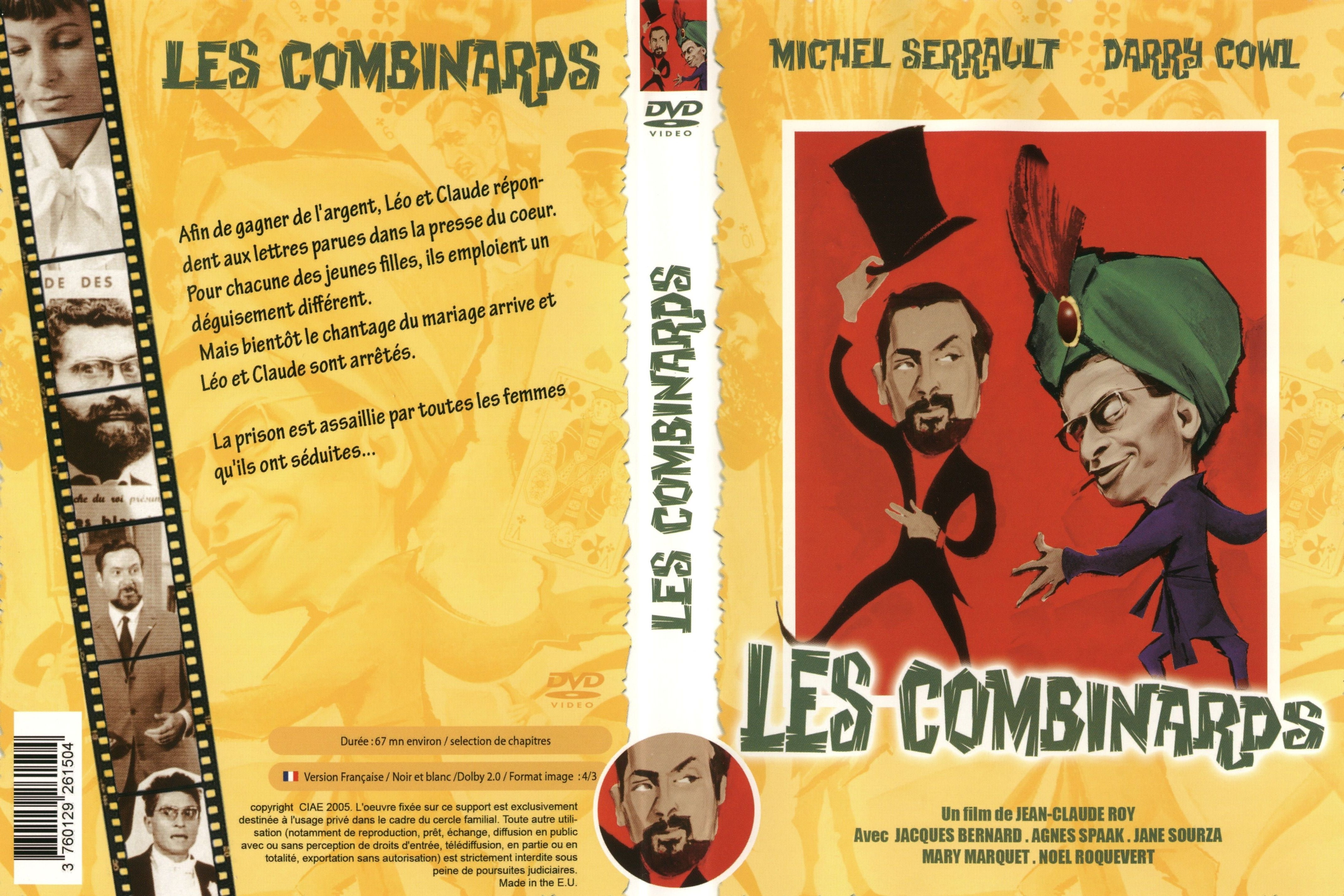 Jaquette DVD Les combinards v2