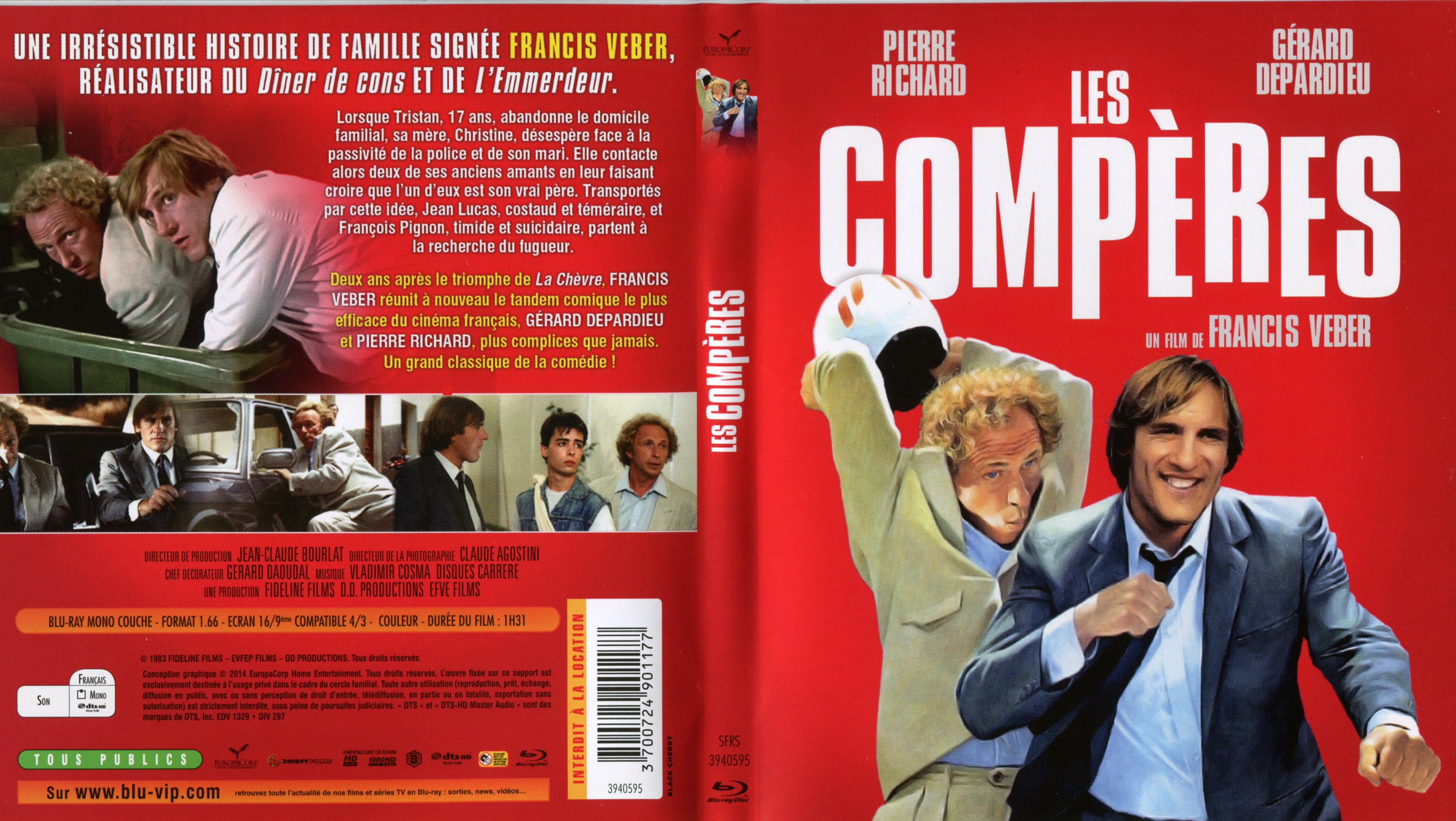 Jaquette DVD Les compres (BLU-RAY)