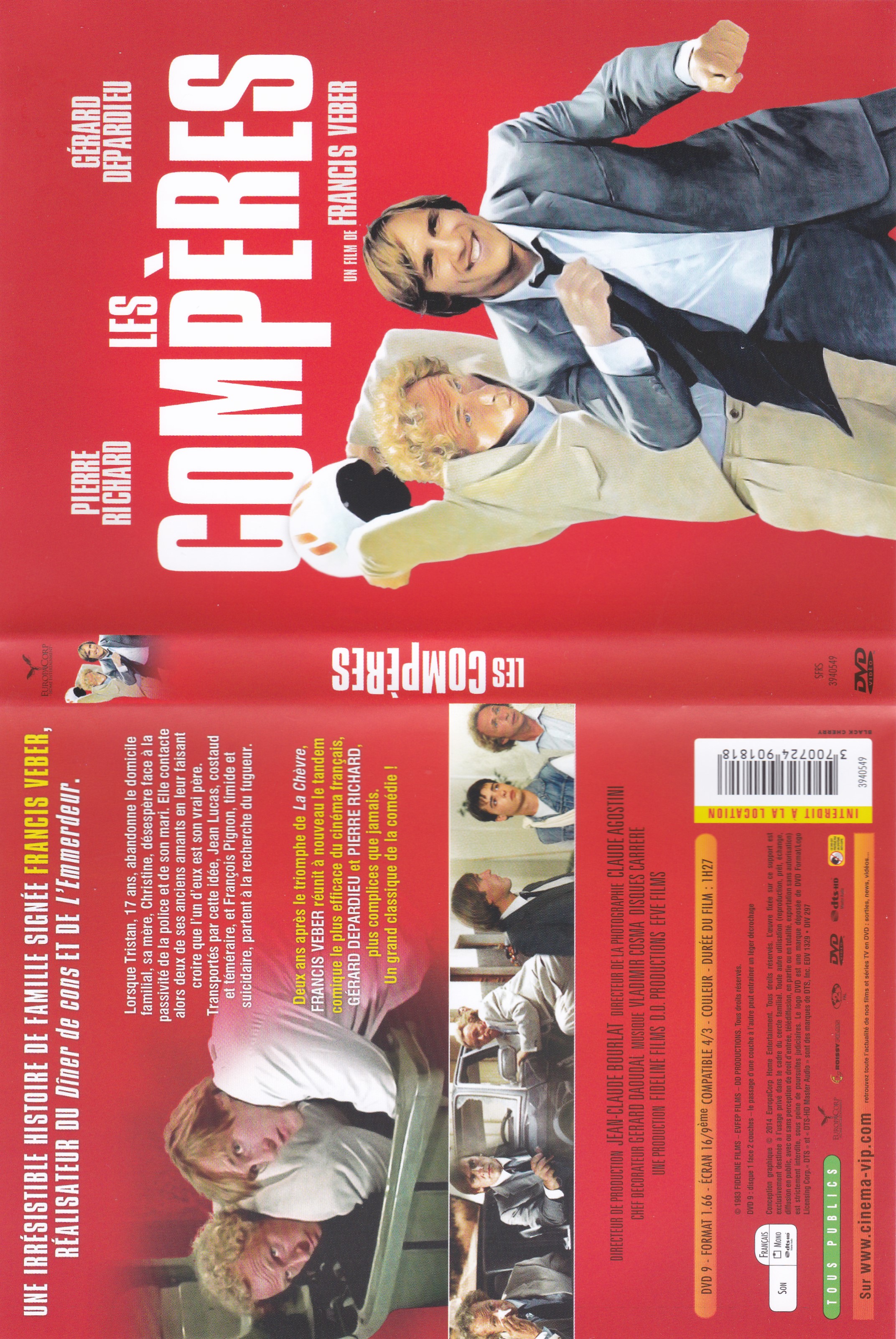 Jaquette DVD Les compres v3