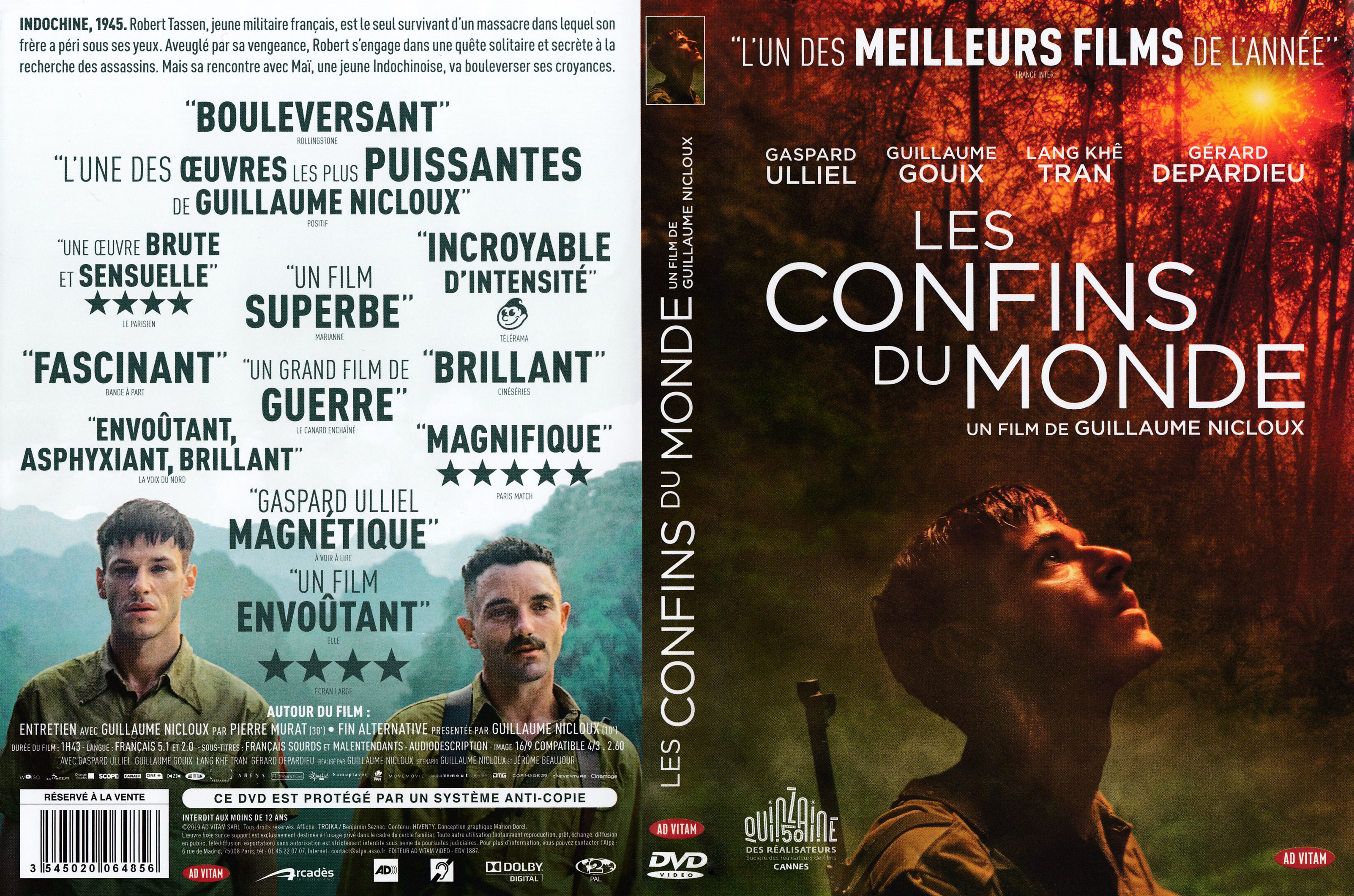 Jaquette DVD Les confins du monde