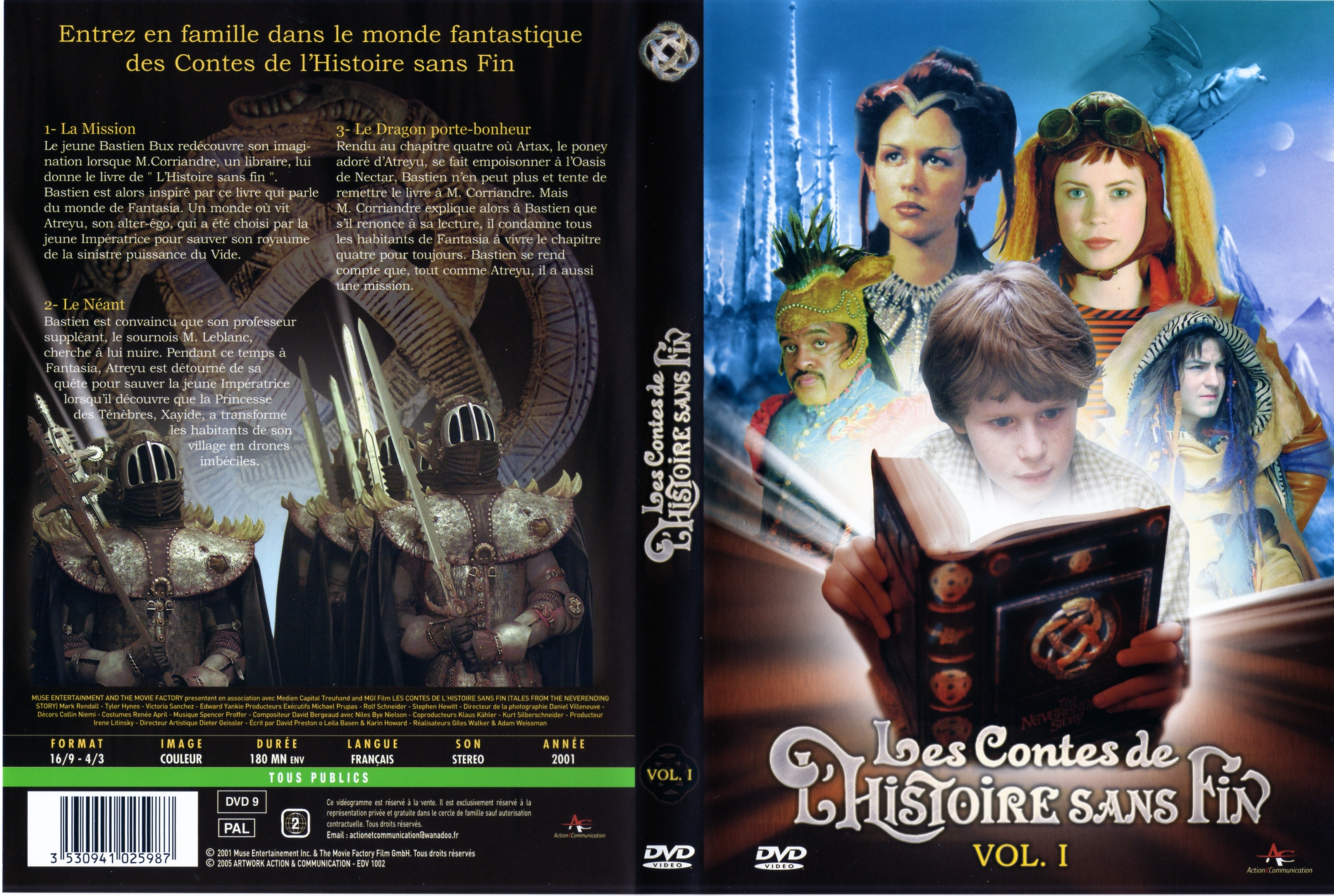 Jaquette DVD Les contes de l
