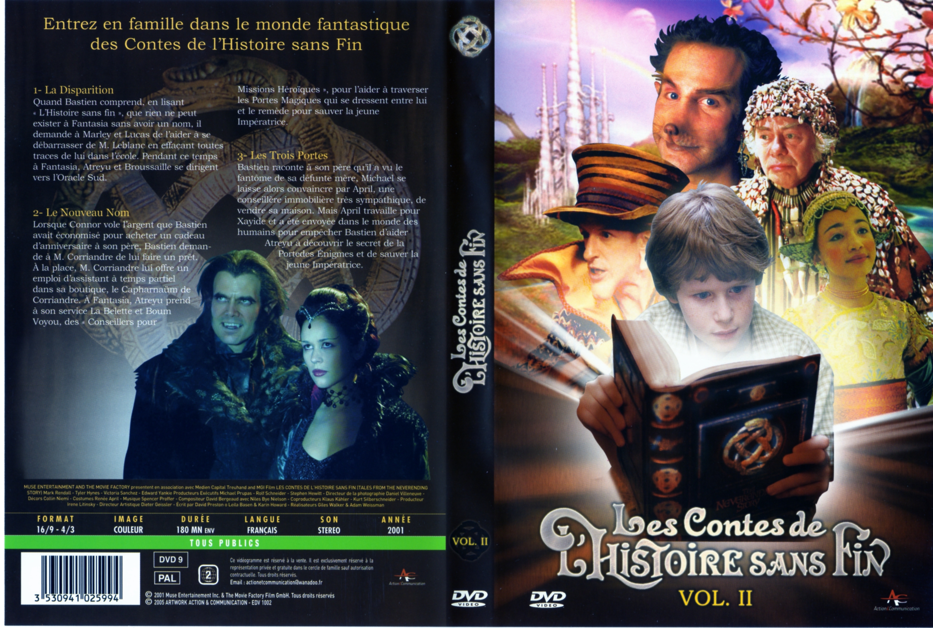 Jaquette DVD Les contes de l