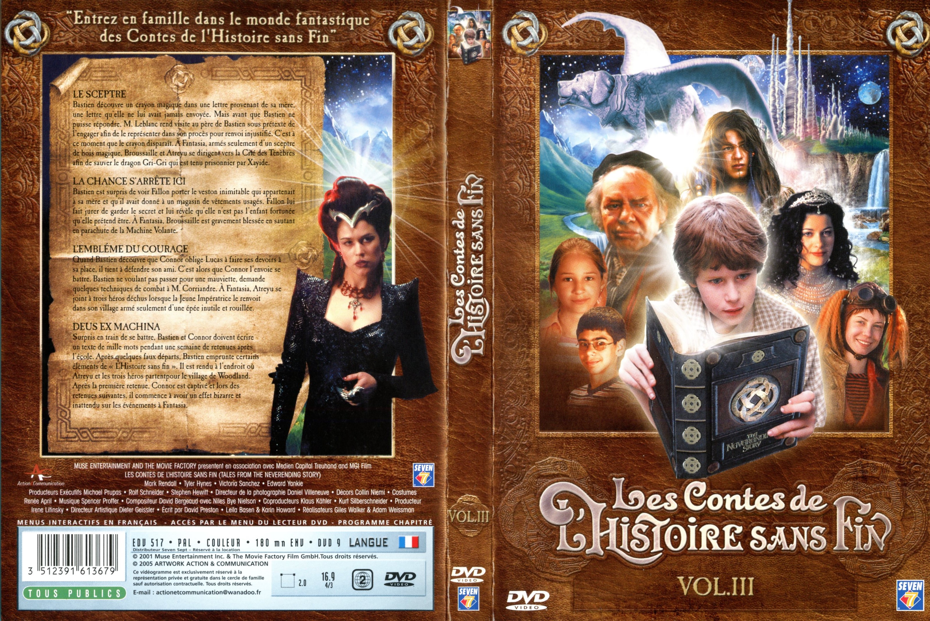 Jaquette DVD Les contes de l