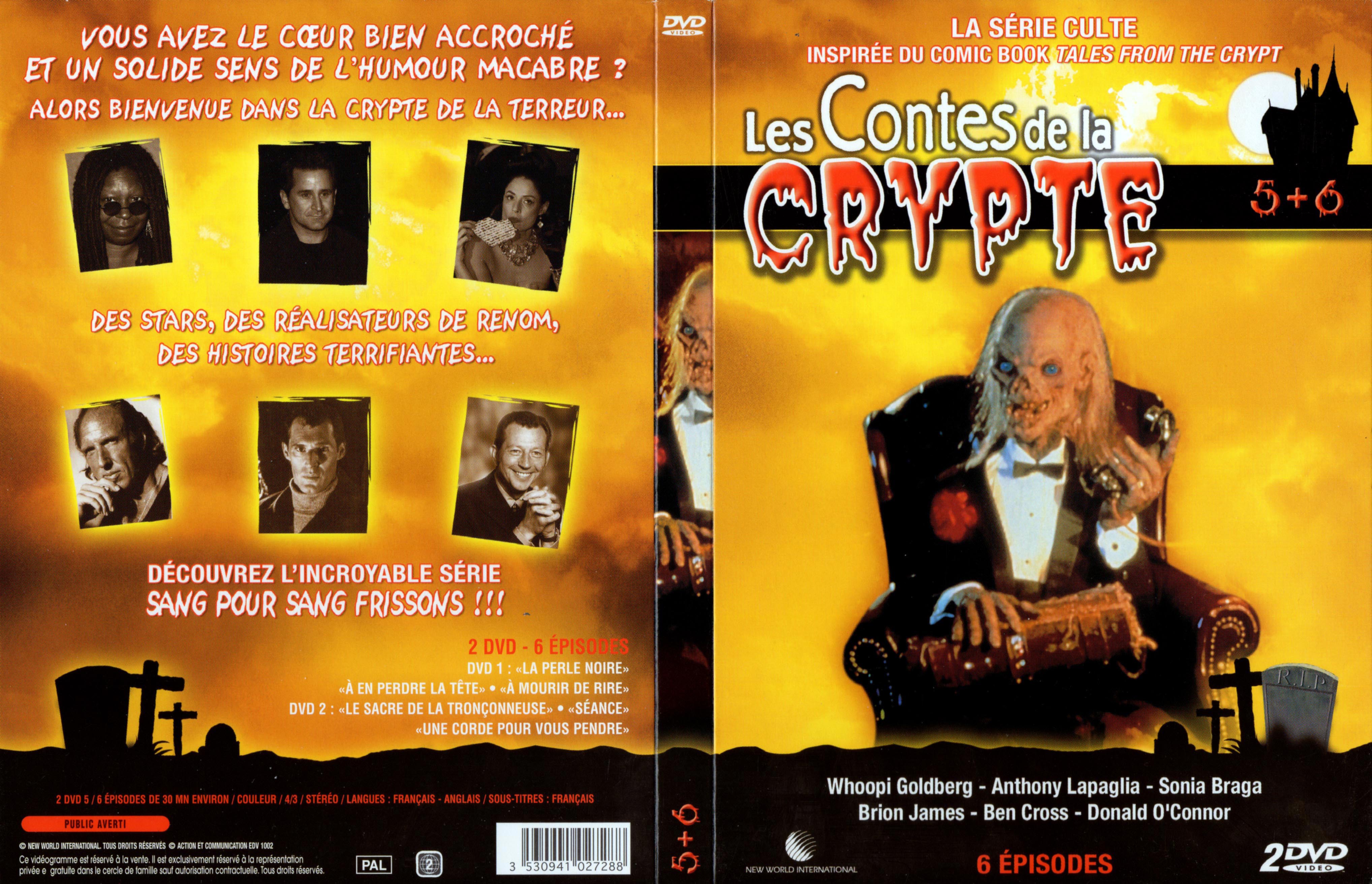 Jaquette DVD Les contes de la crypte Vol 5 et 6