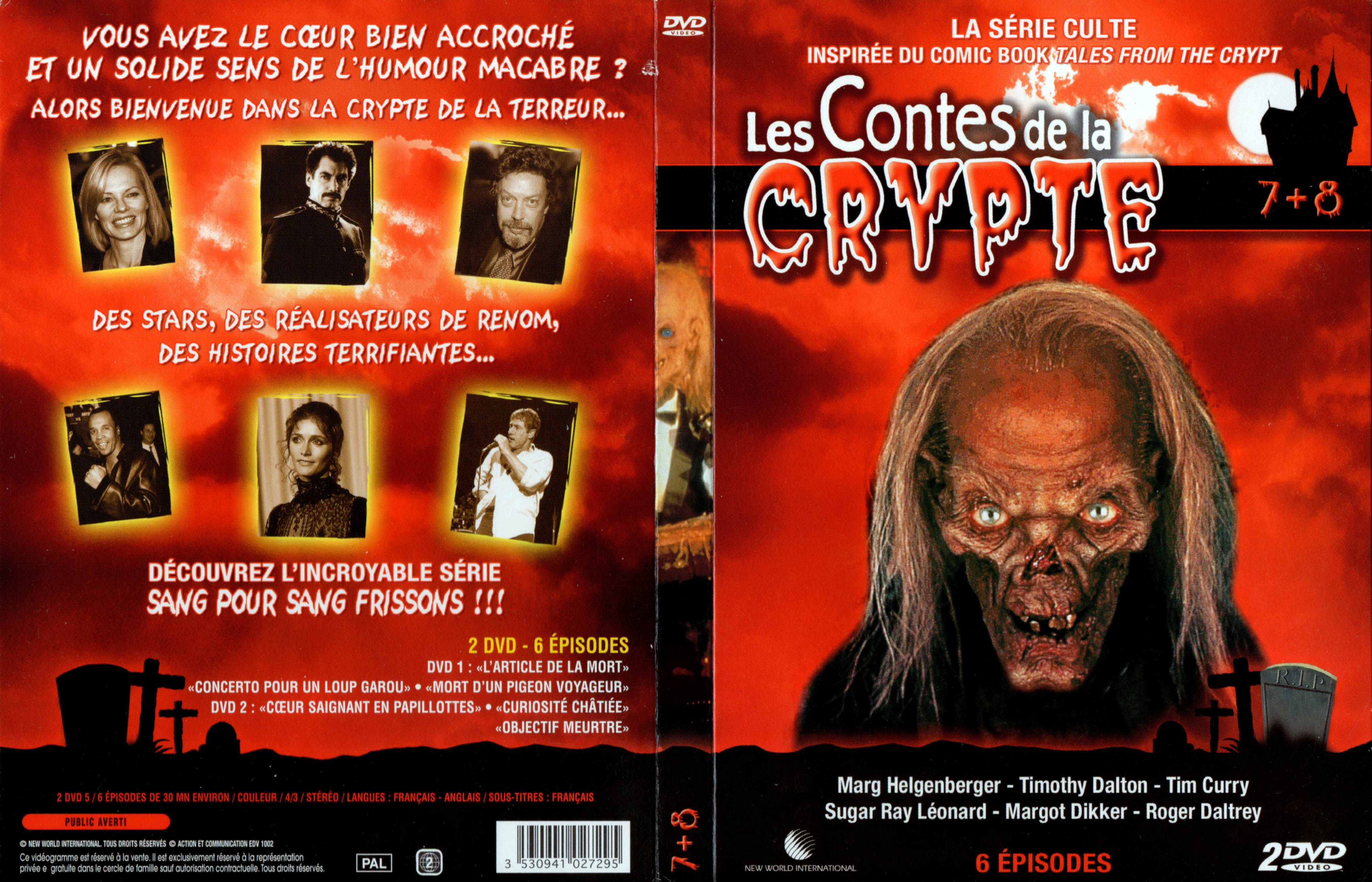 Jaquette DVD Les contes de la crypte Vol 7 et 8