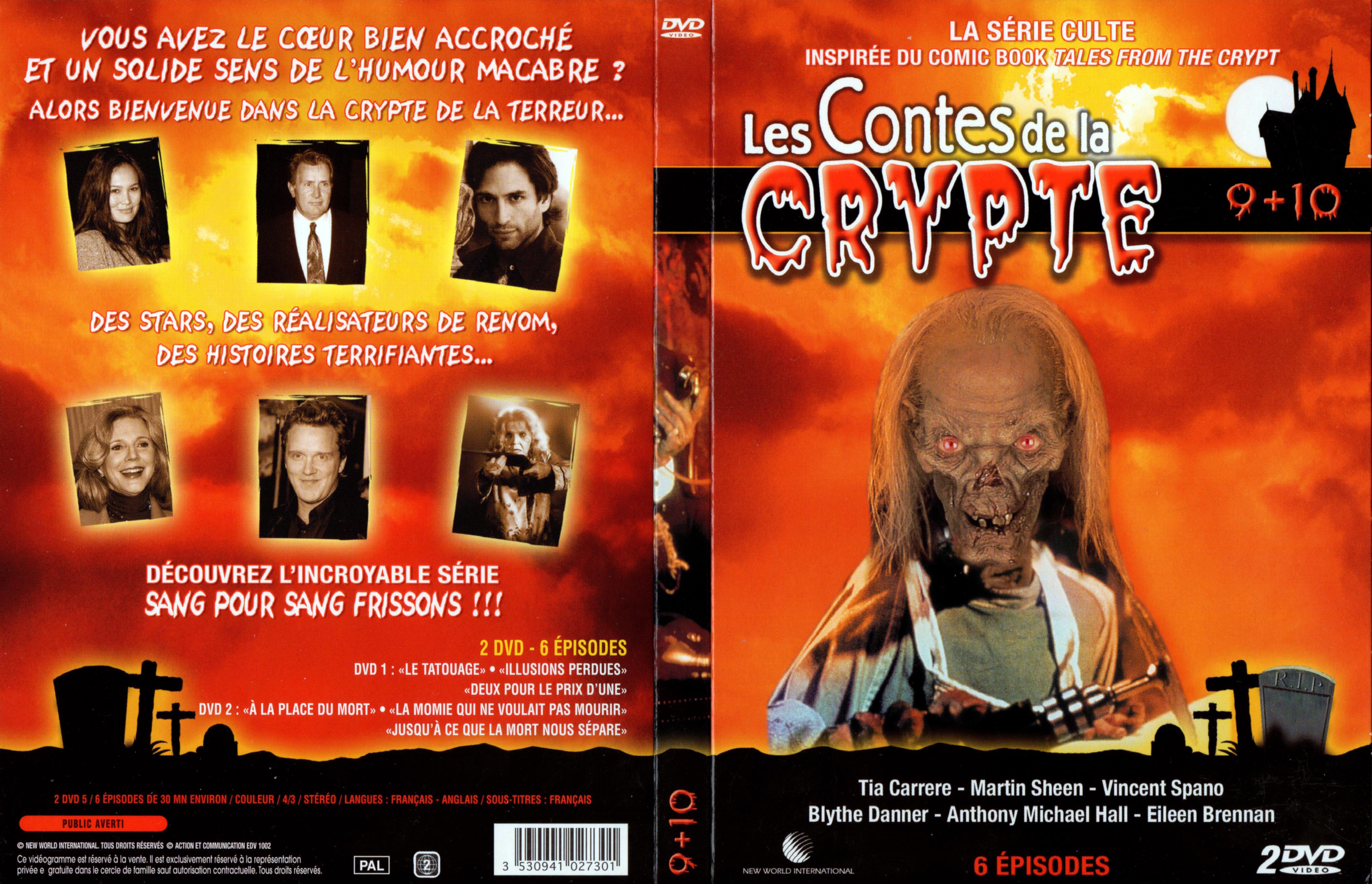 Jaquette DVD Les contes de la crypte Vol 9 et 10