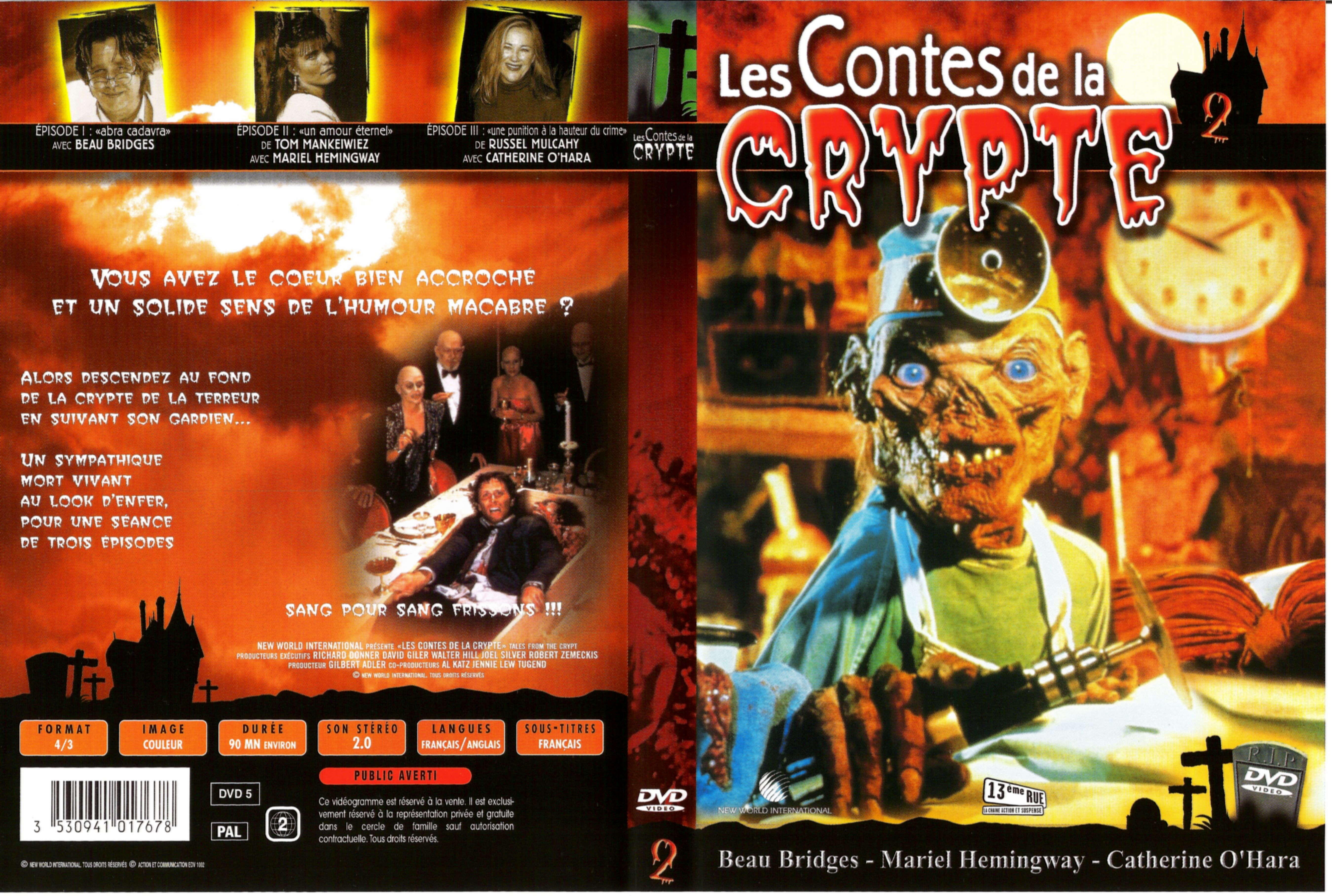 Jaquette DVD Les contes de la crypte vol 02