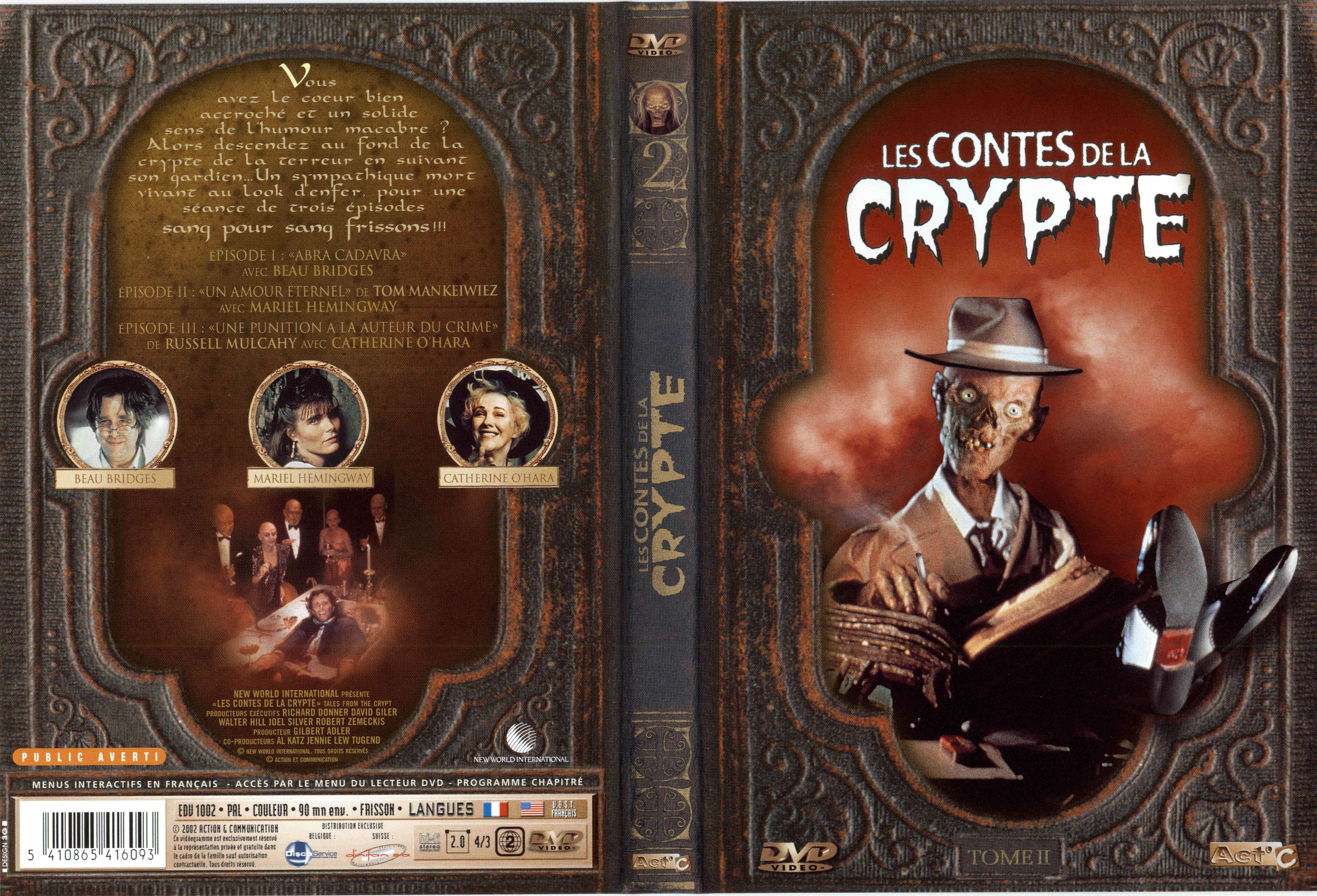Jaquette DVD Les contes de la crypte vol 02 v2