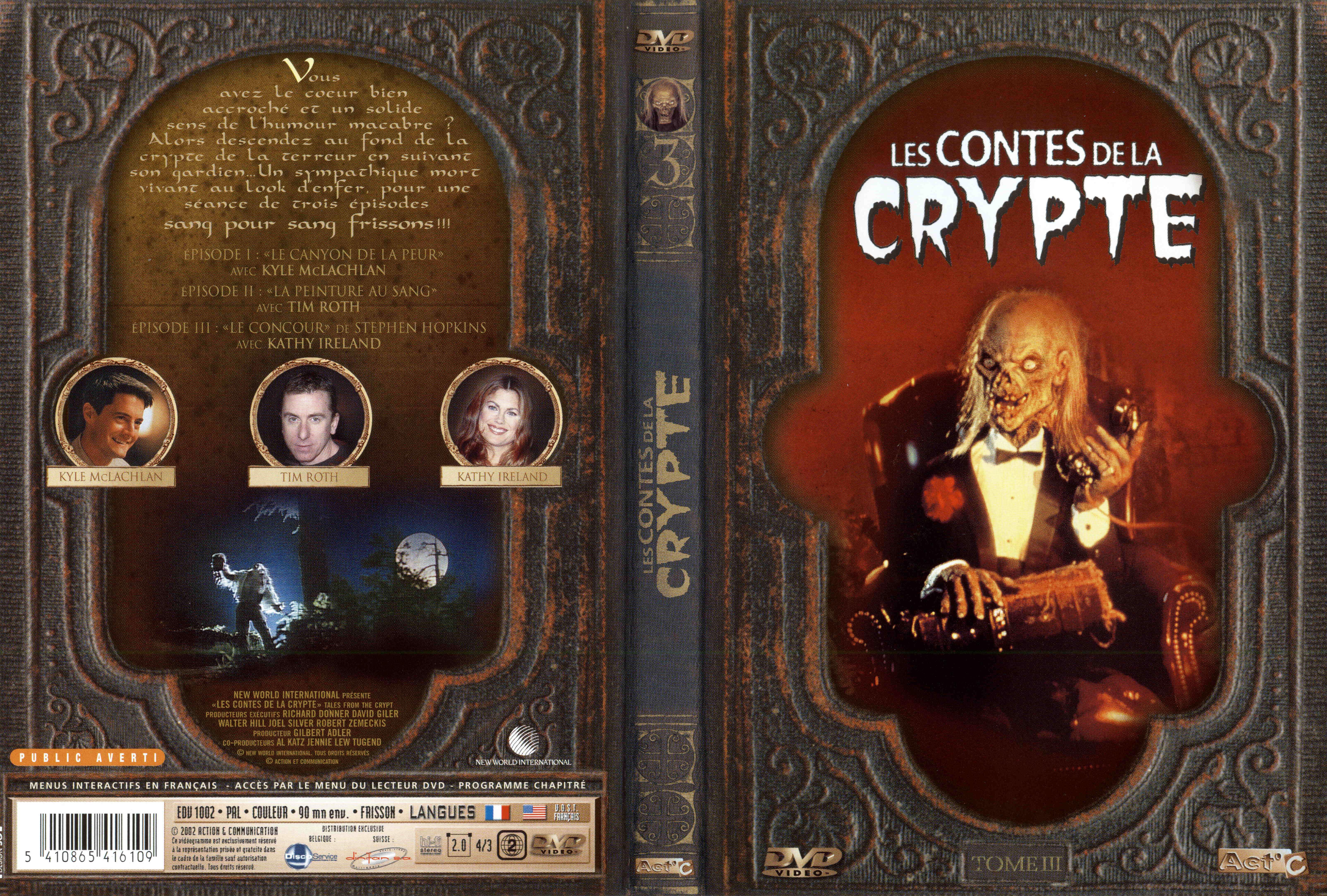 Jaquette DVD Les contes de la crypte vol 03 v2