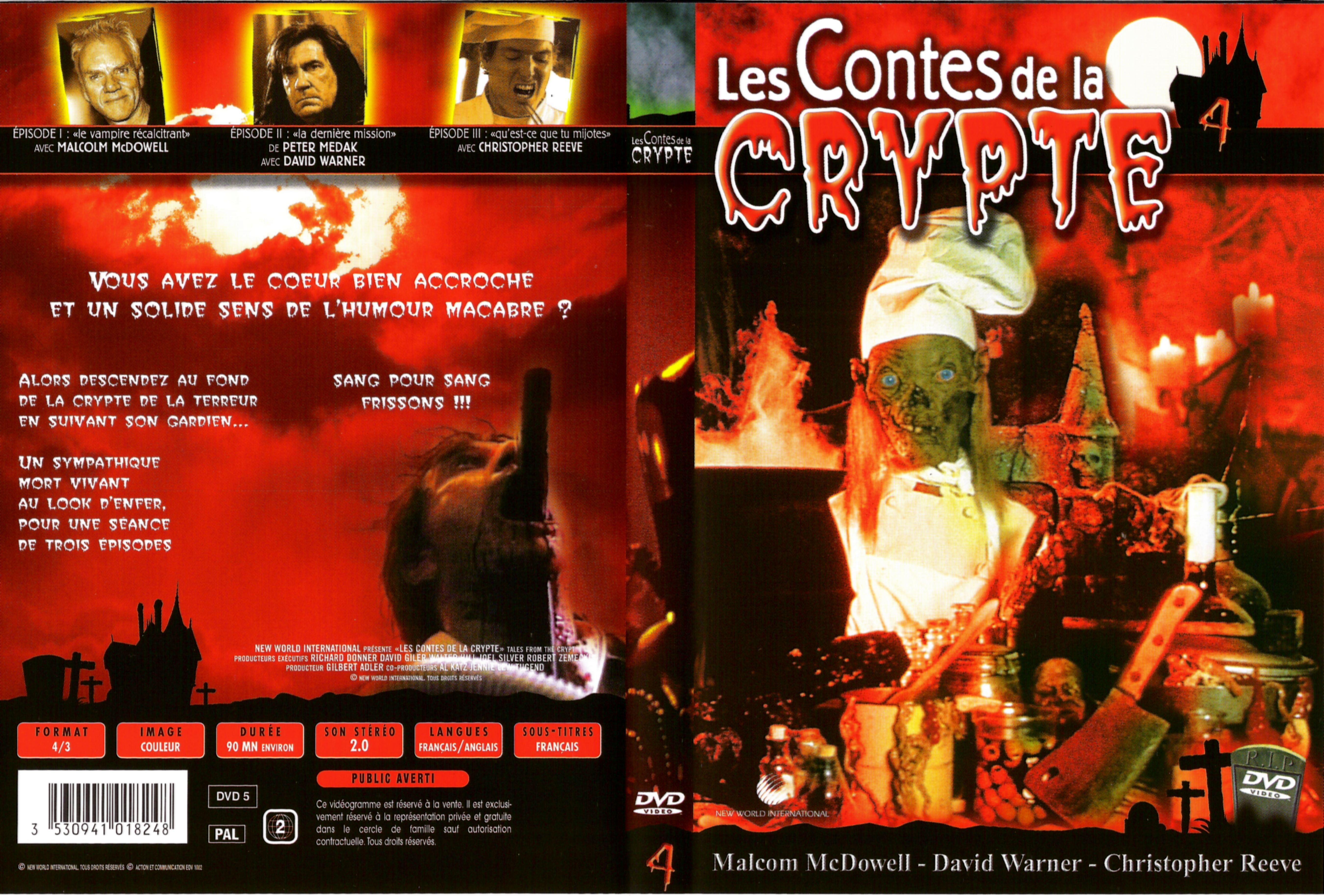 Jaquette DVD Les contes de la crypte vol 04