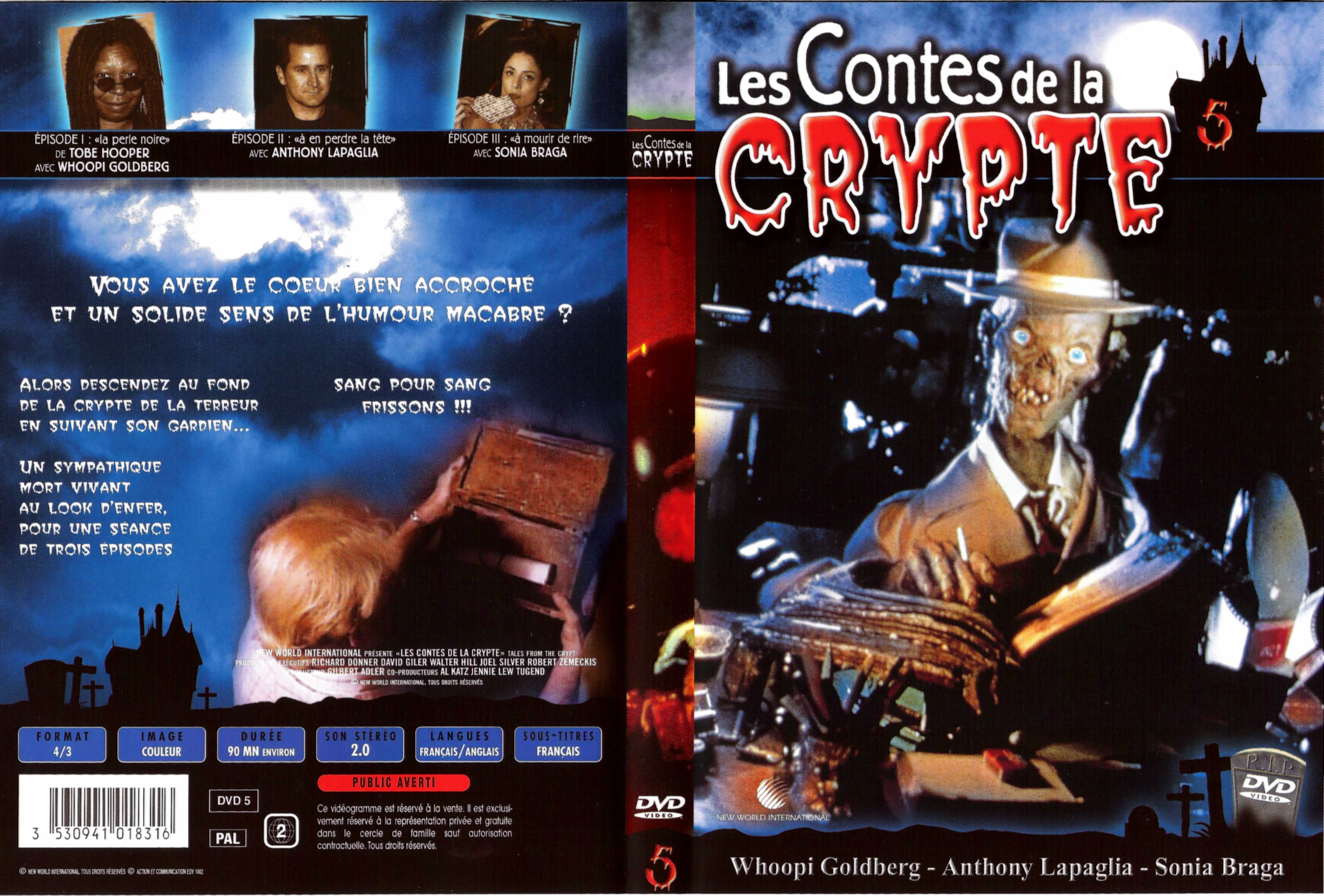 Jaquette DVD Les contes de la crypte vol 05