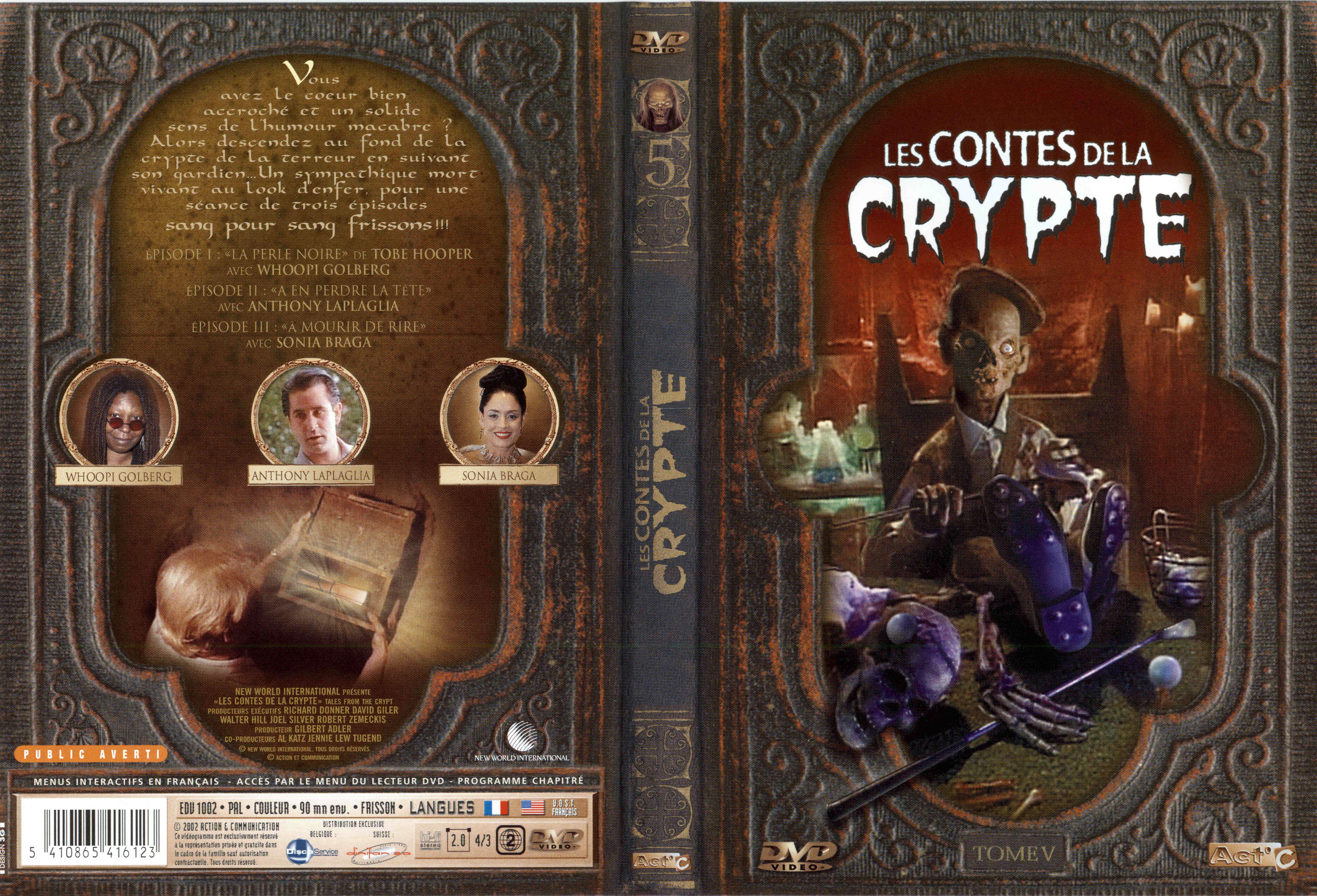 Jaquette DVD Les contes de la crypte vol 05 v2