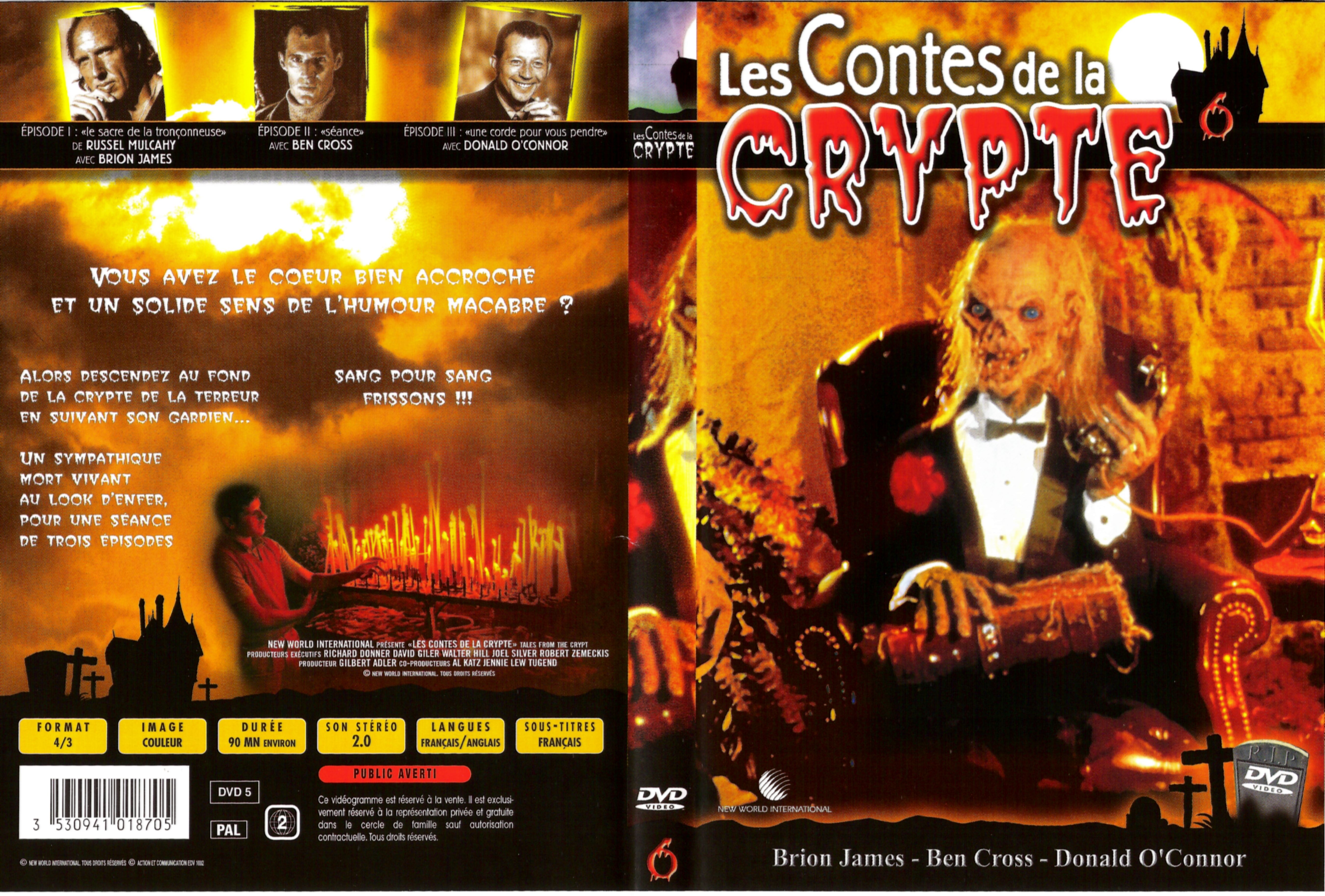 Jaquette DVD Les contes de la crypte vol 06