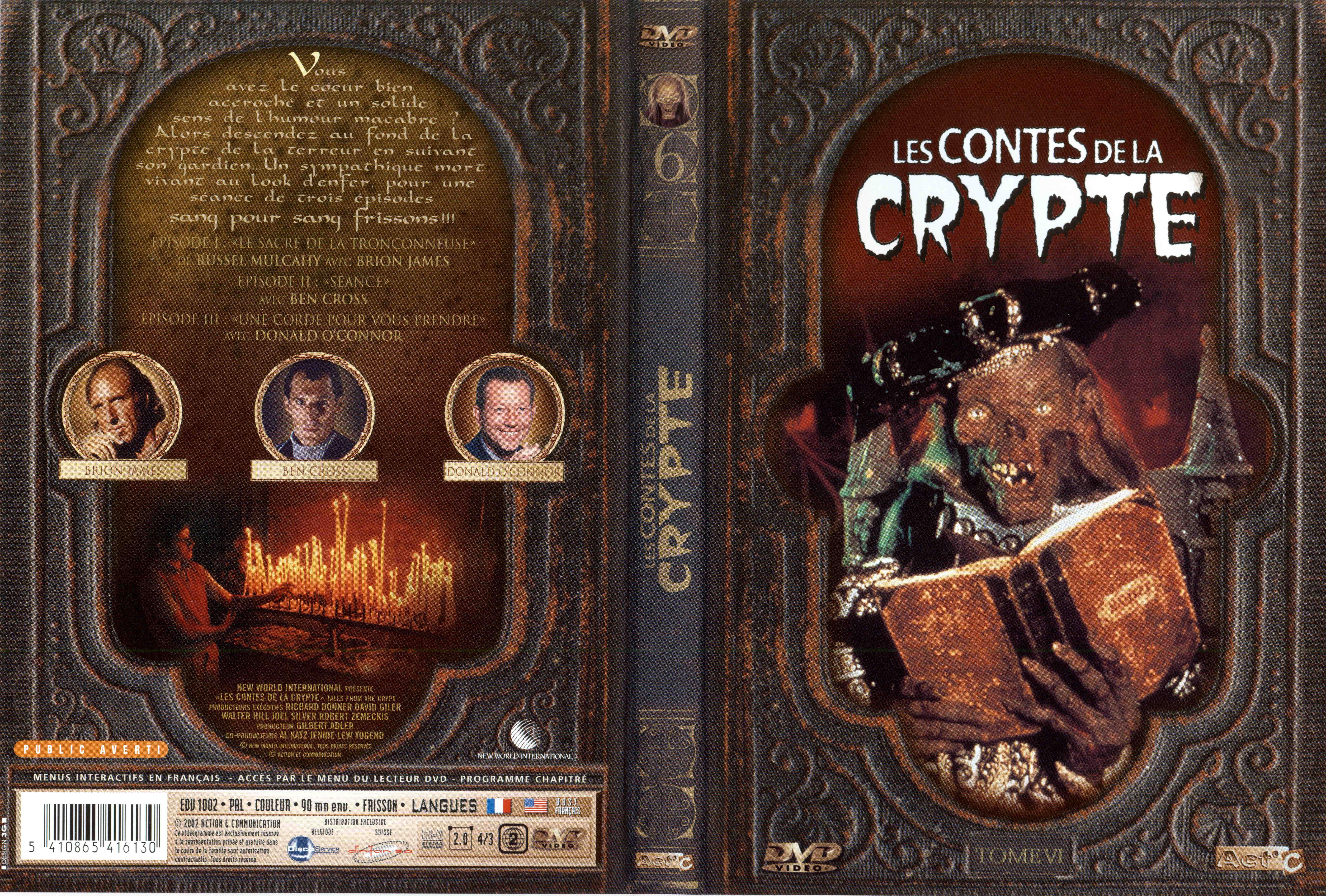 Jaquette DVD Les contes de la crypte vol 06 v2