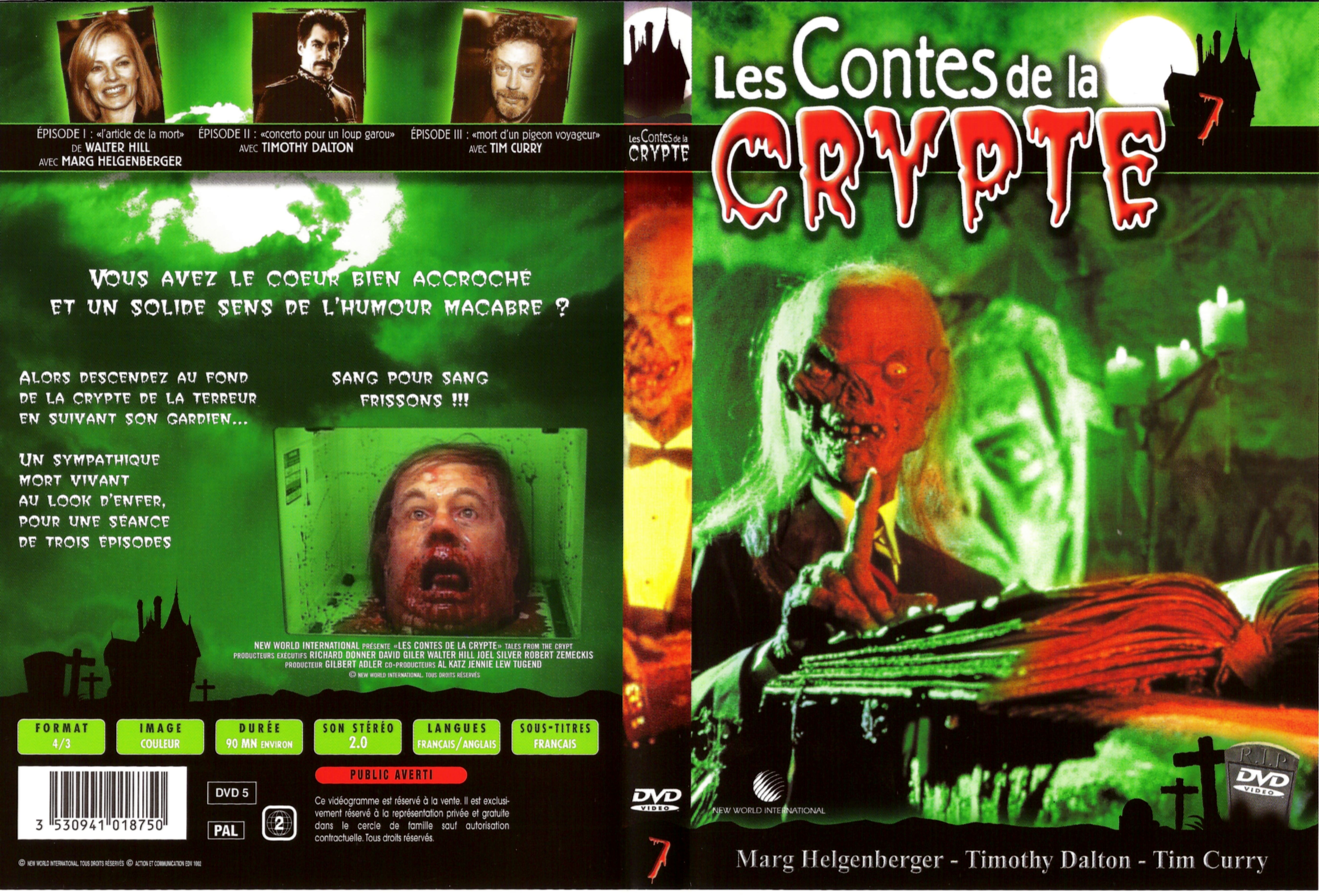Jaquette DVD Les contes de la crypte vol 07