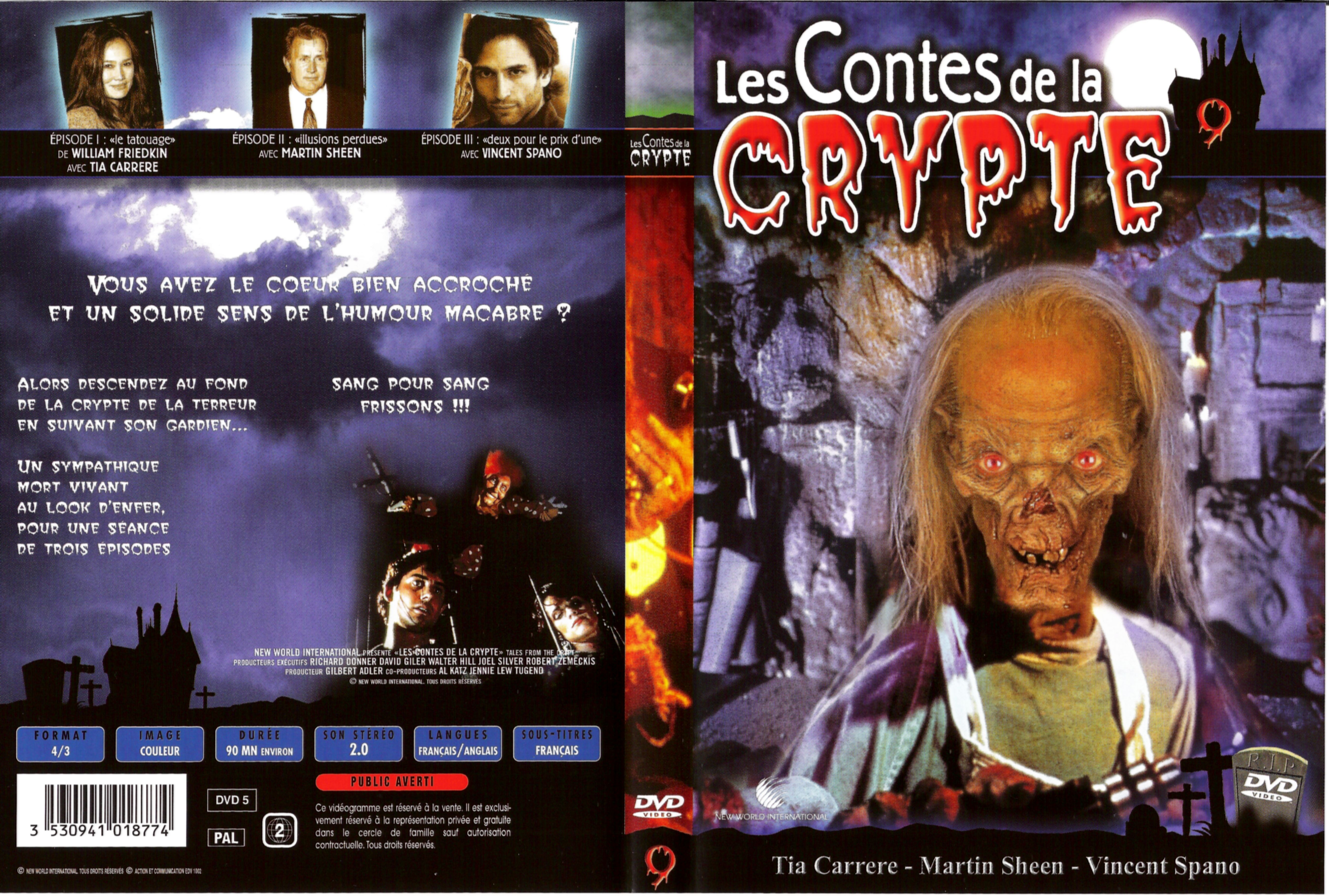 Jaquette DVD Les contes de la crypte vol 09