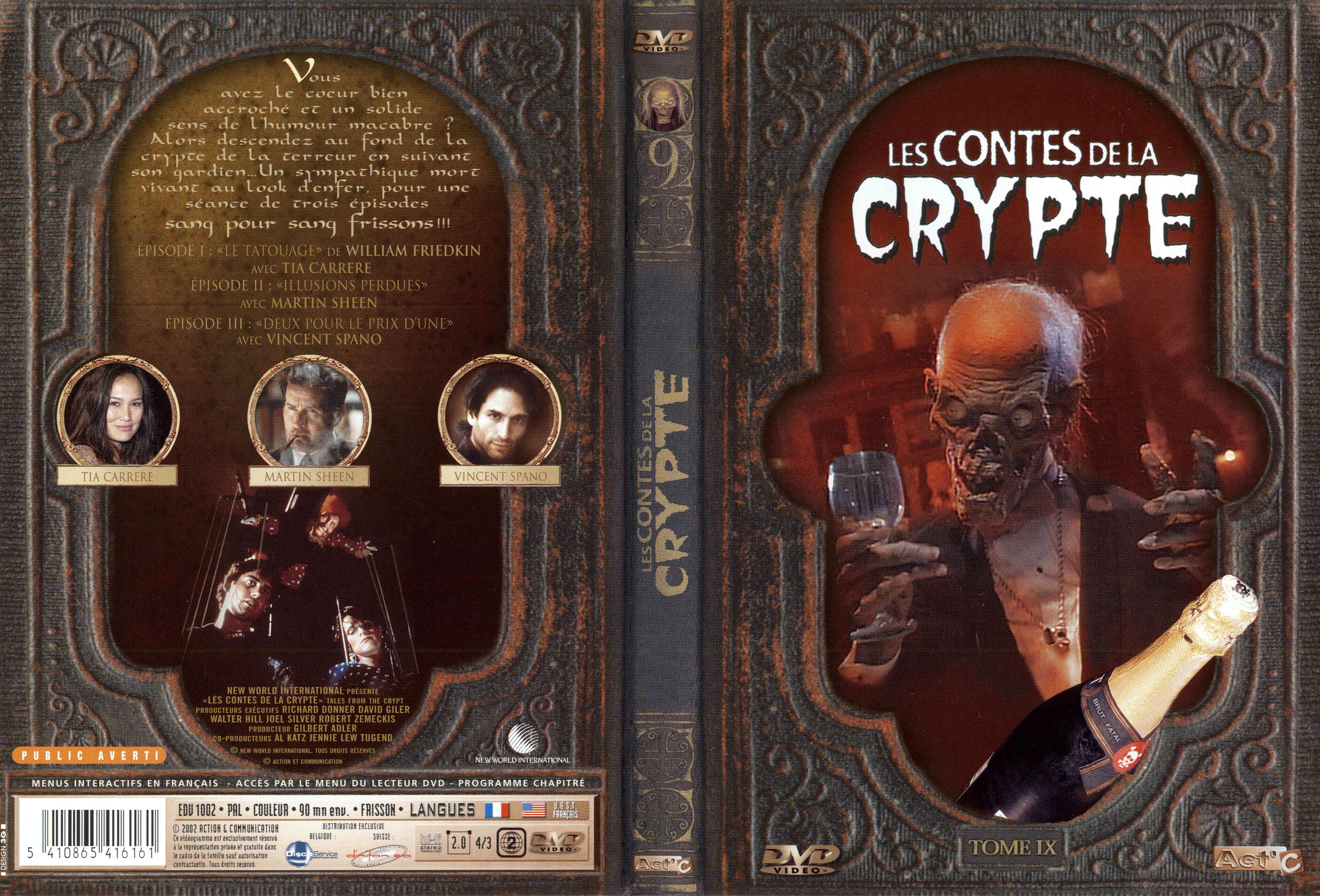 Jaquette DVD Les contes de la crypte vol 09 v2