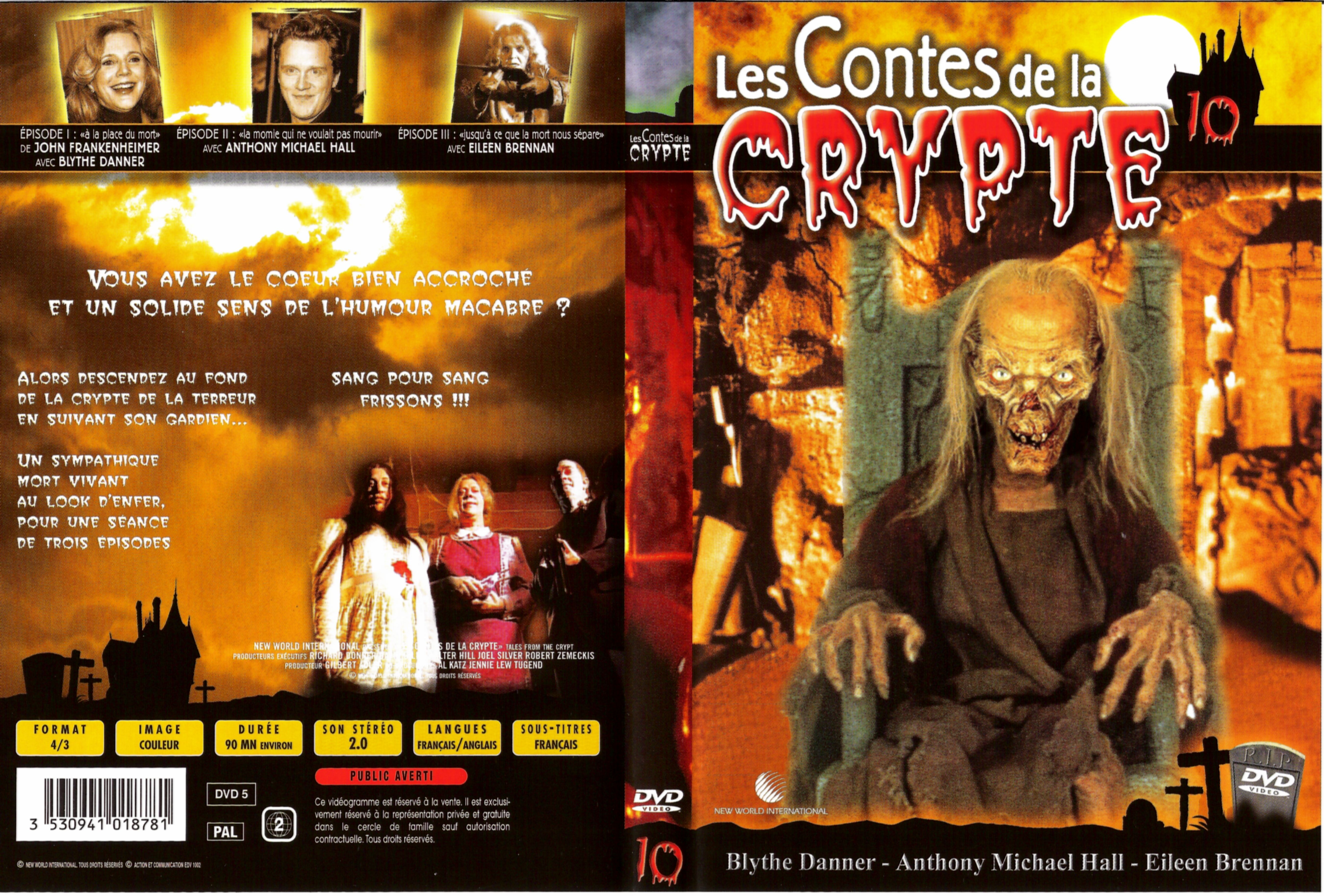 Jaquette DVD Les contes de la crypte vol 10