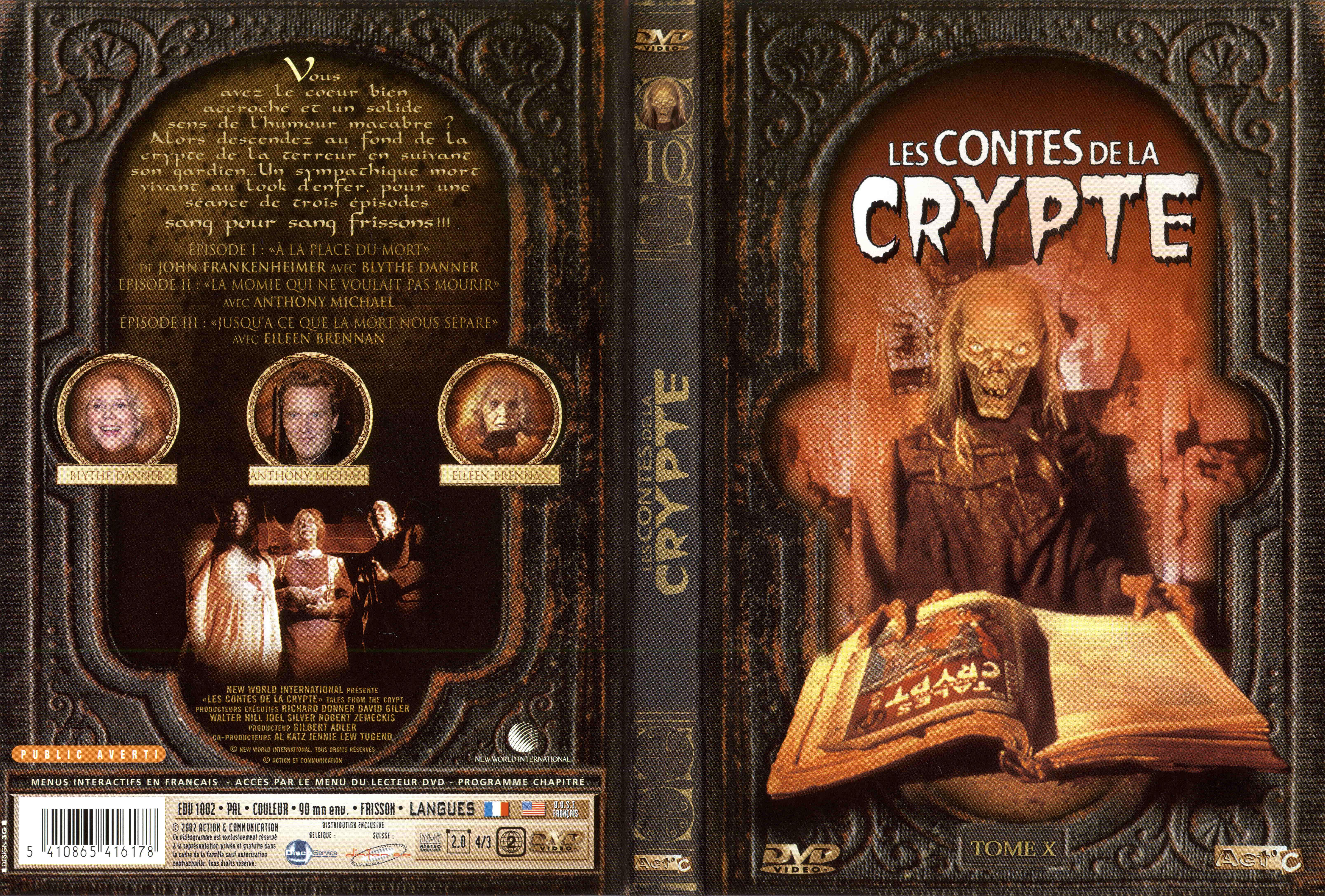 Jaquette DVD Les contes de la crypte vol 10 v2