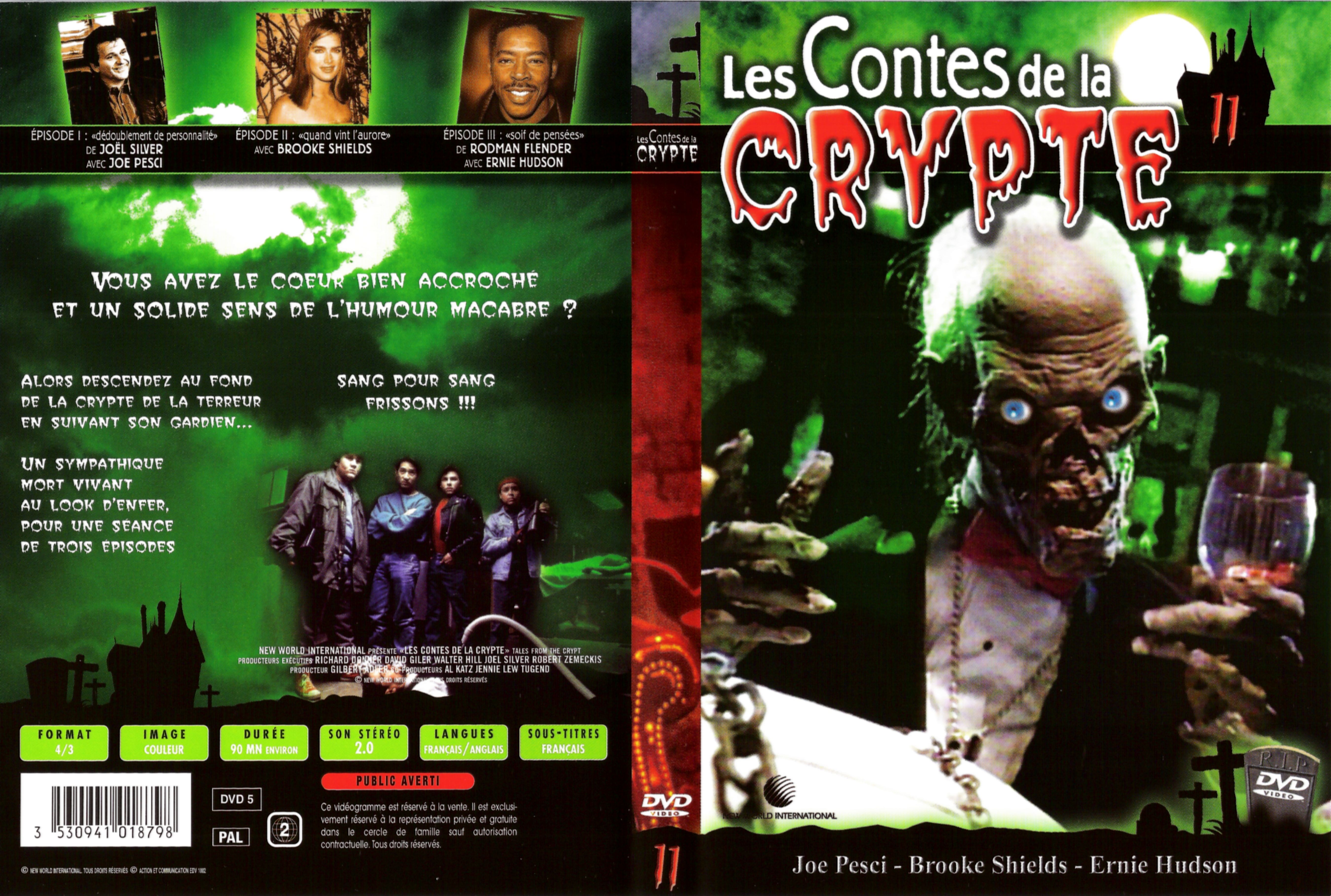 Jaquette DVD Les contes de la crypte vol 11