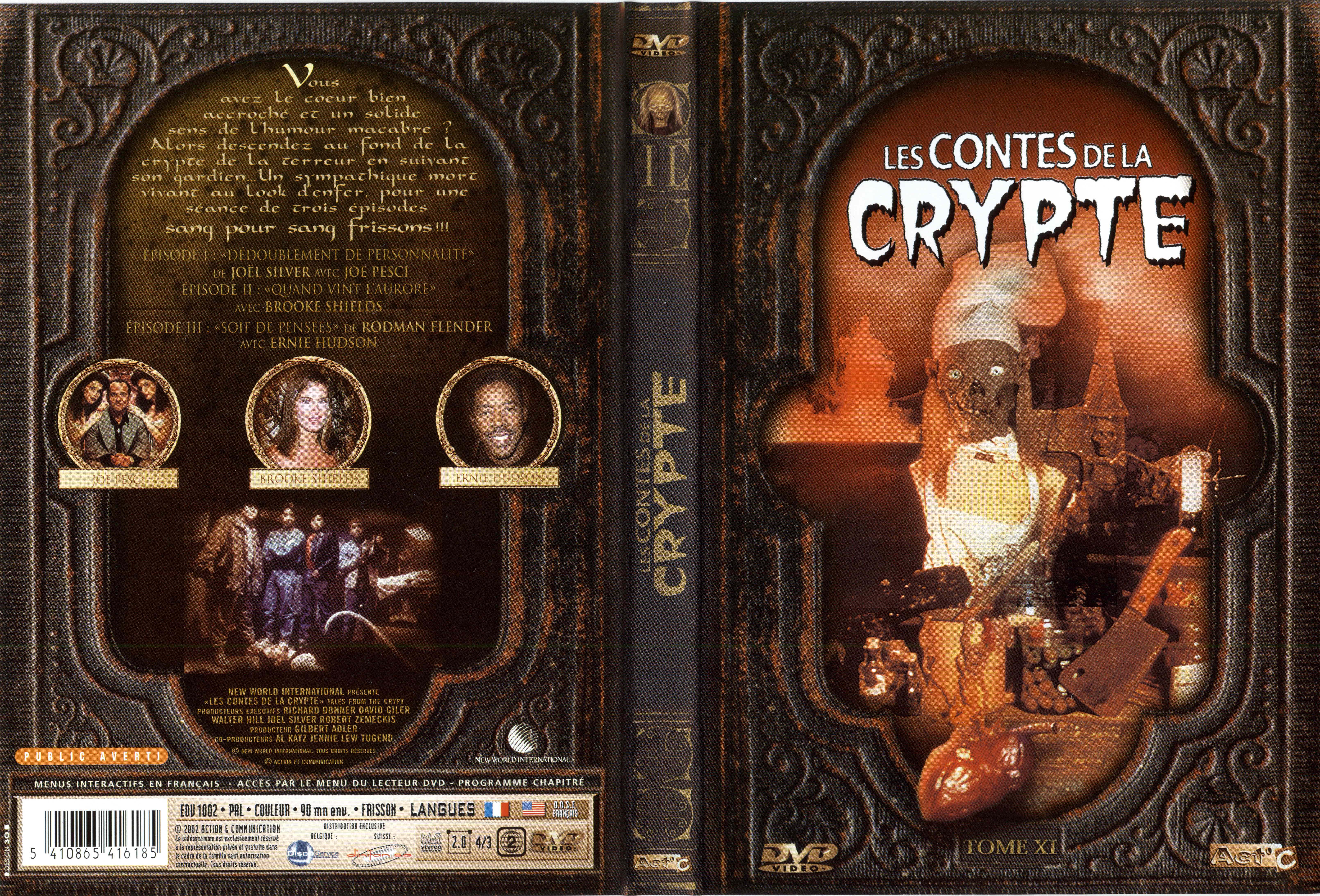 Jaquette DVD Les contes de la crypte vol 11 v2
