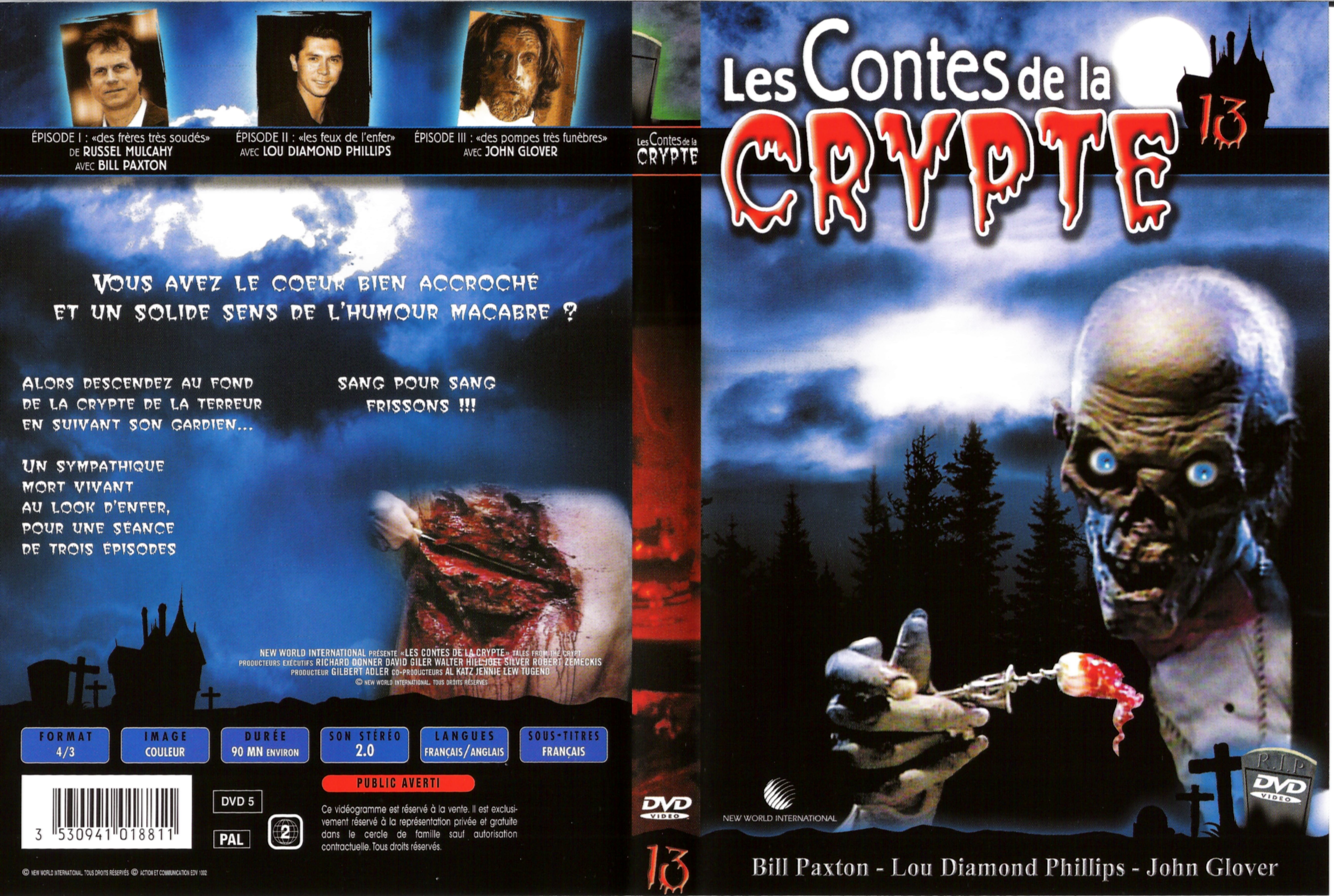 Jaquette DVD Les contes de la crypte vol 13