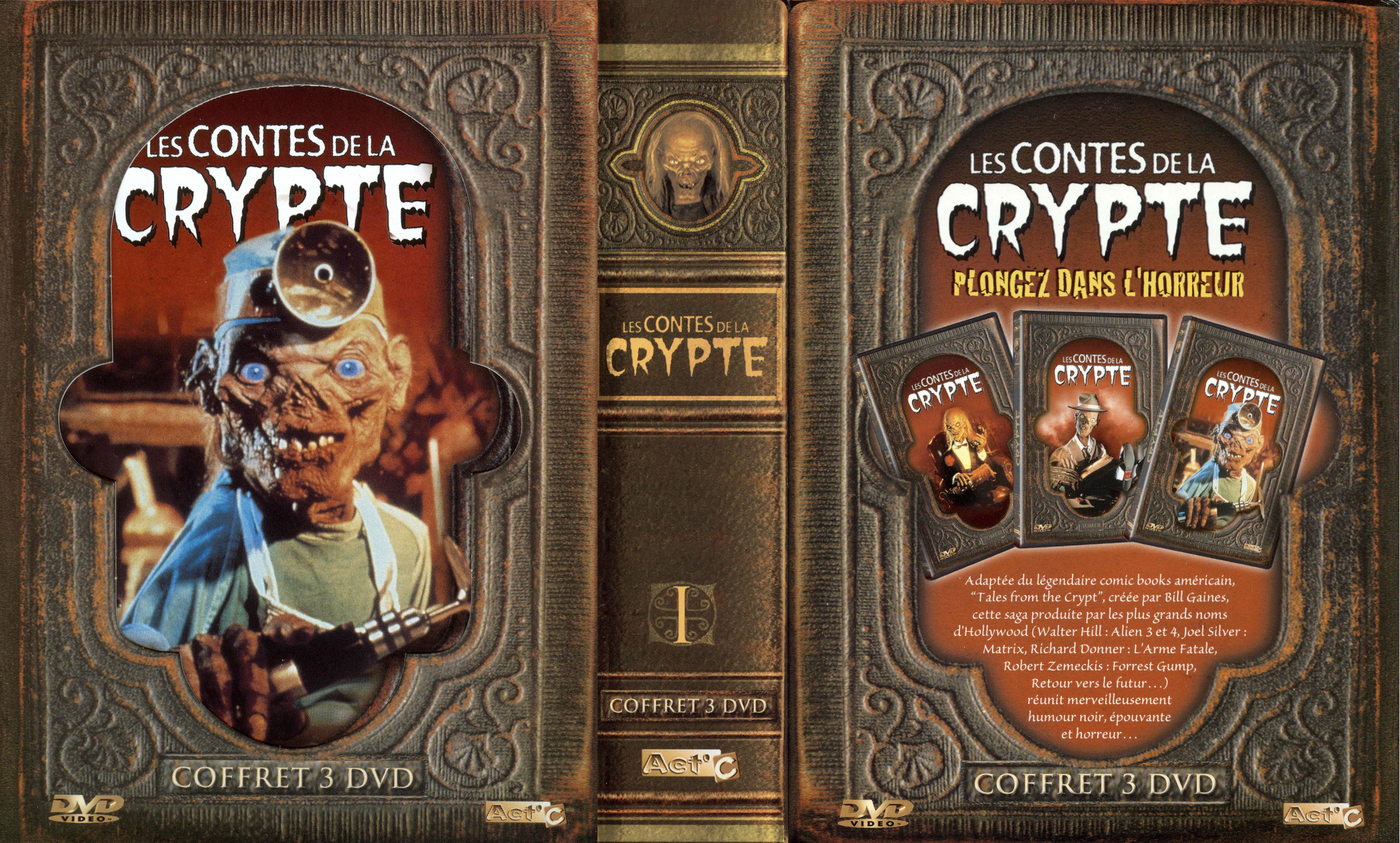 Jaquette DVD Les contes de la crypte vol 1 COFFRET