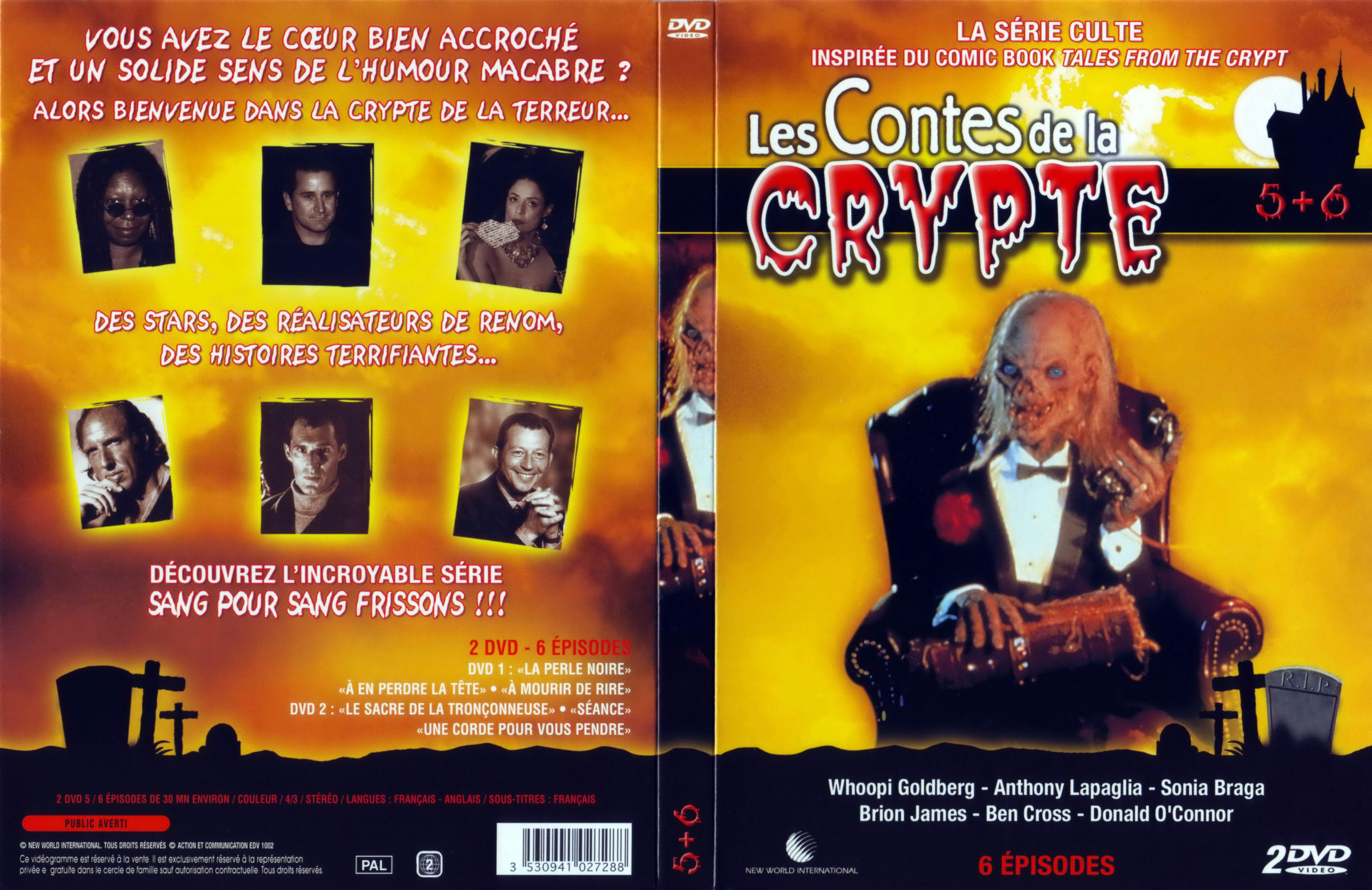 Jaquette DVD Les contes de la crypte vol 5-6