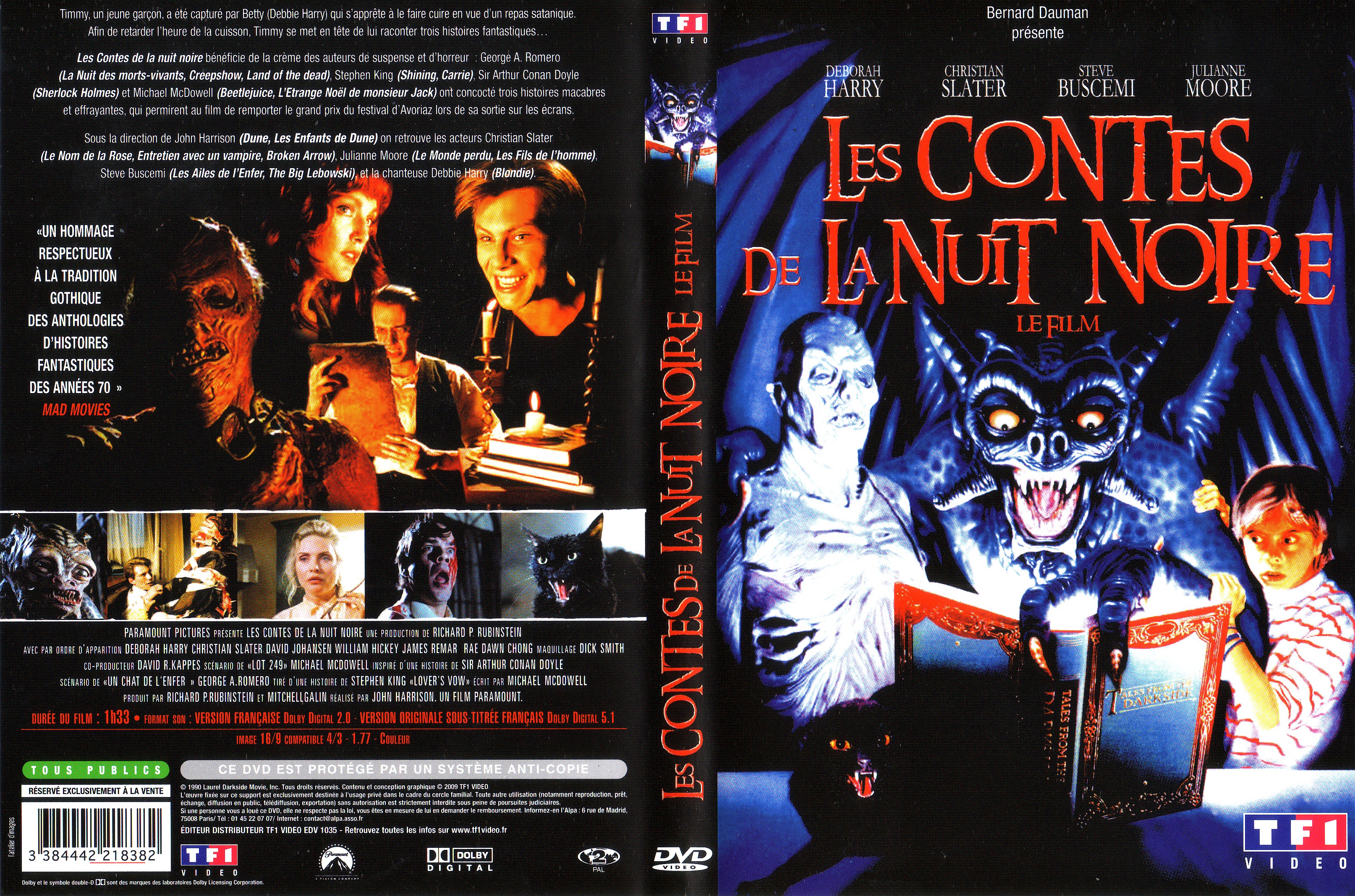 Jaquette DVD Les contes de la nuit noire