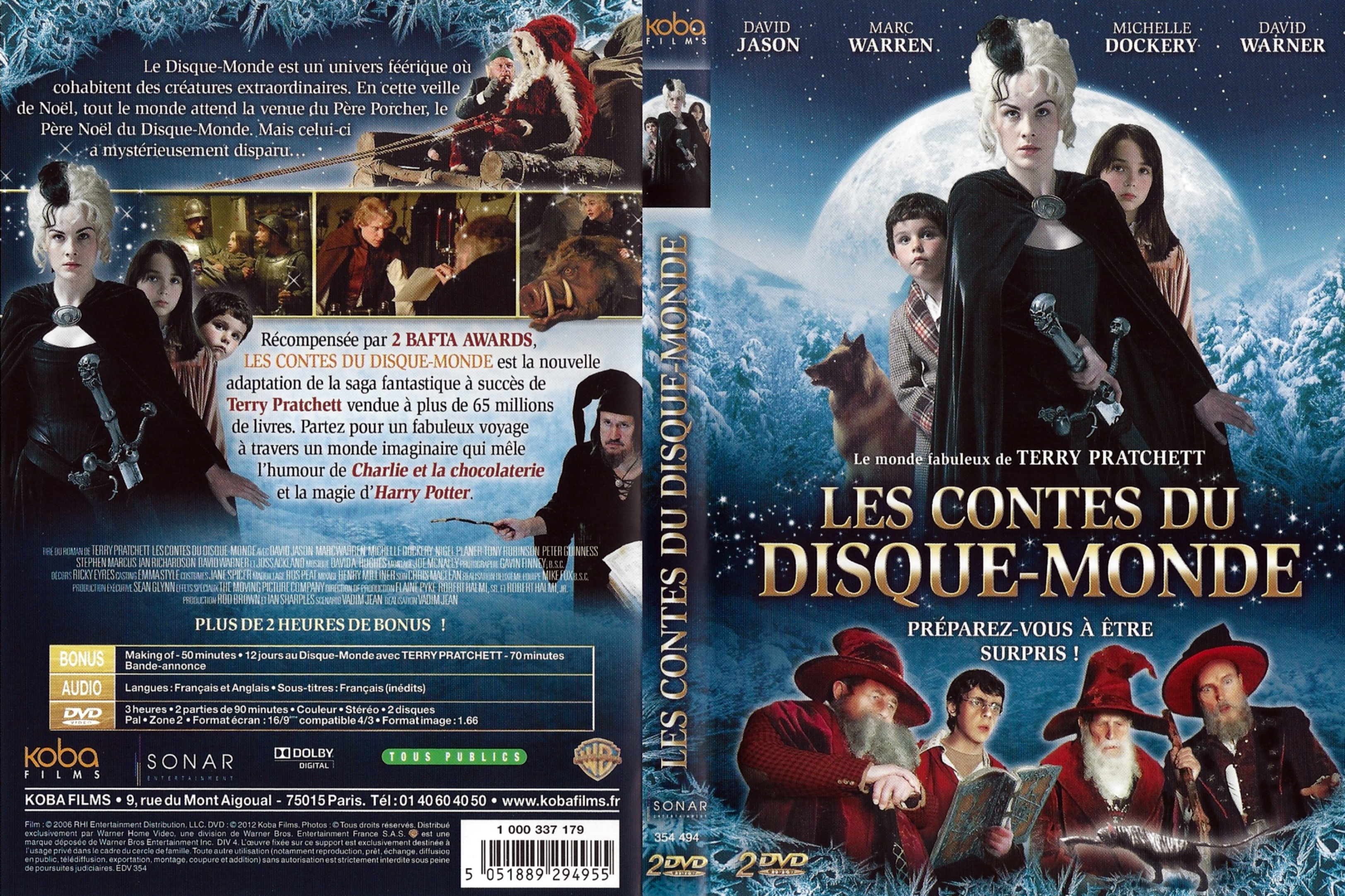 Jaquette DVD Les contes du disque-monde