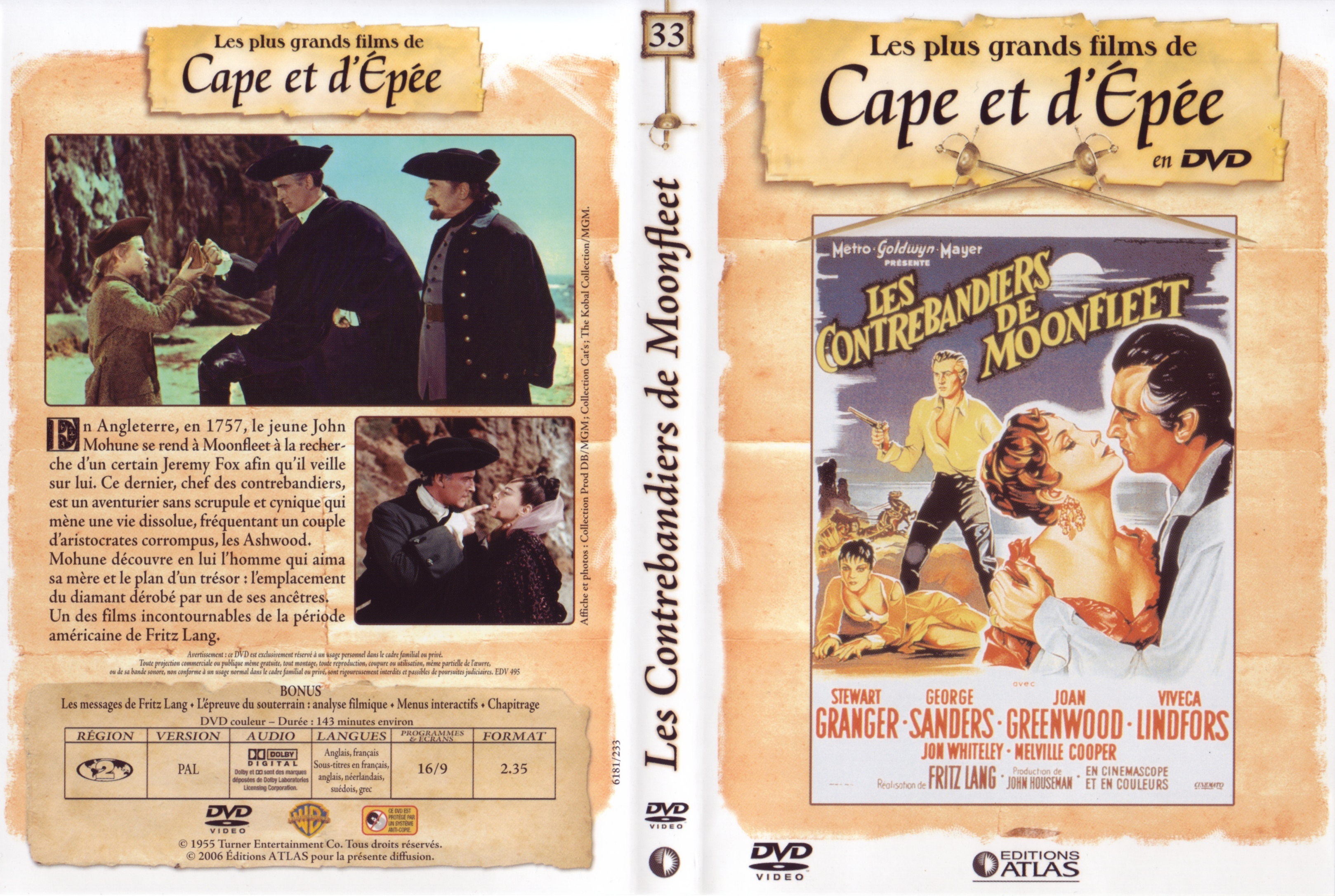 Jaquette DVD Les contrebandiers de moonfleet v2