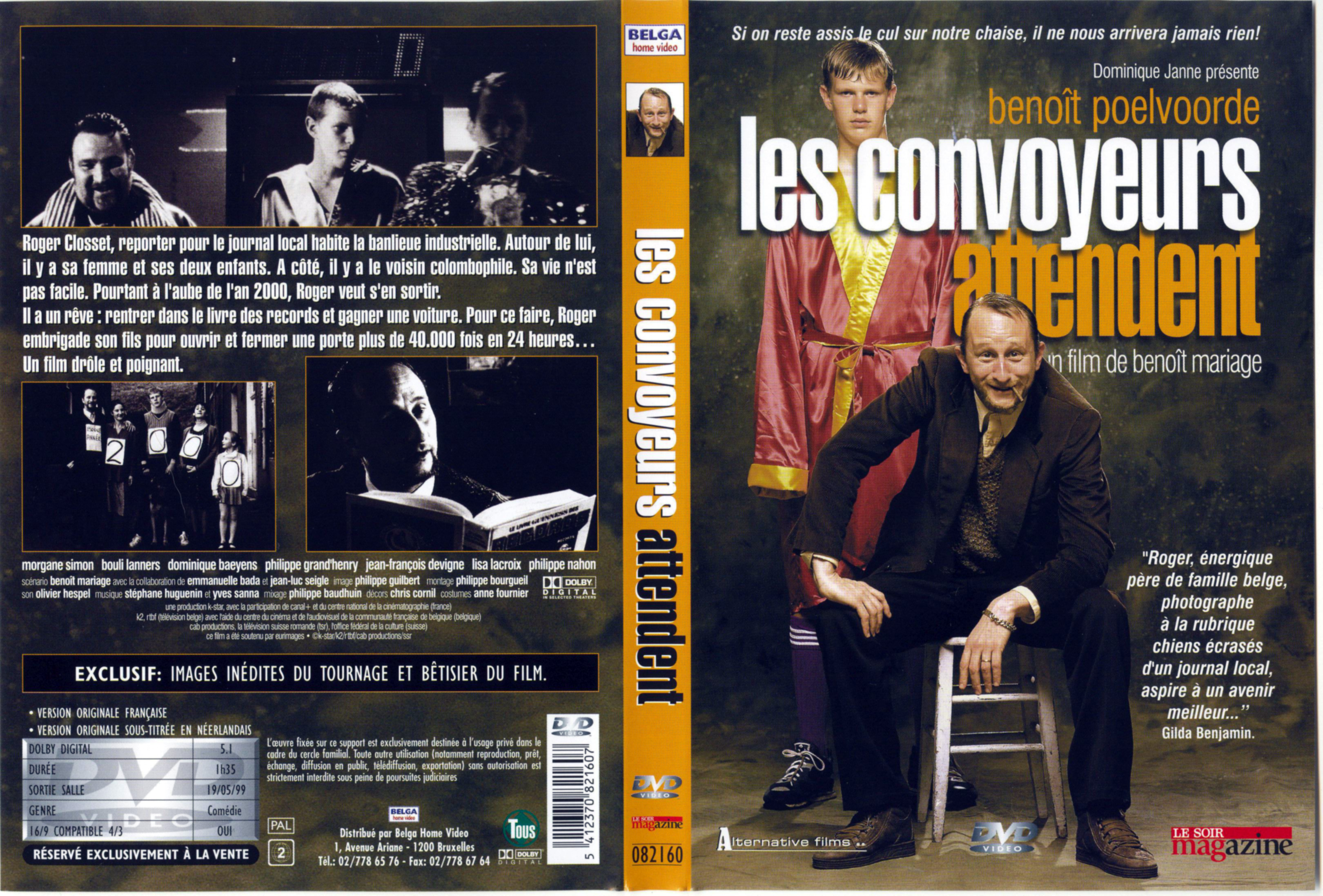 Jaquette DVD Les convoyeurs attendent