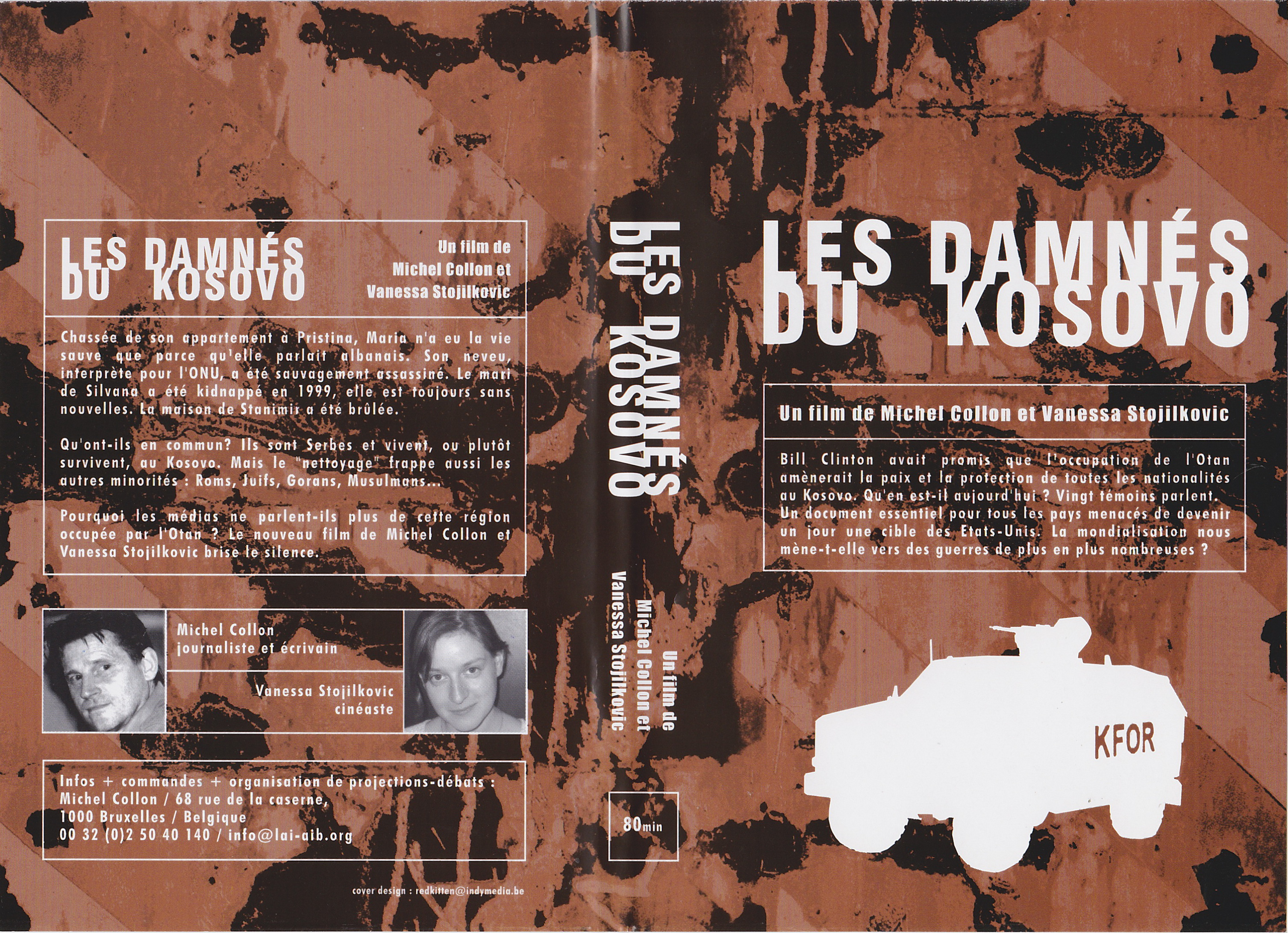 Jaquette DVD Les damns du Kosovo