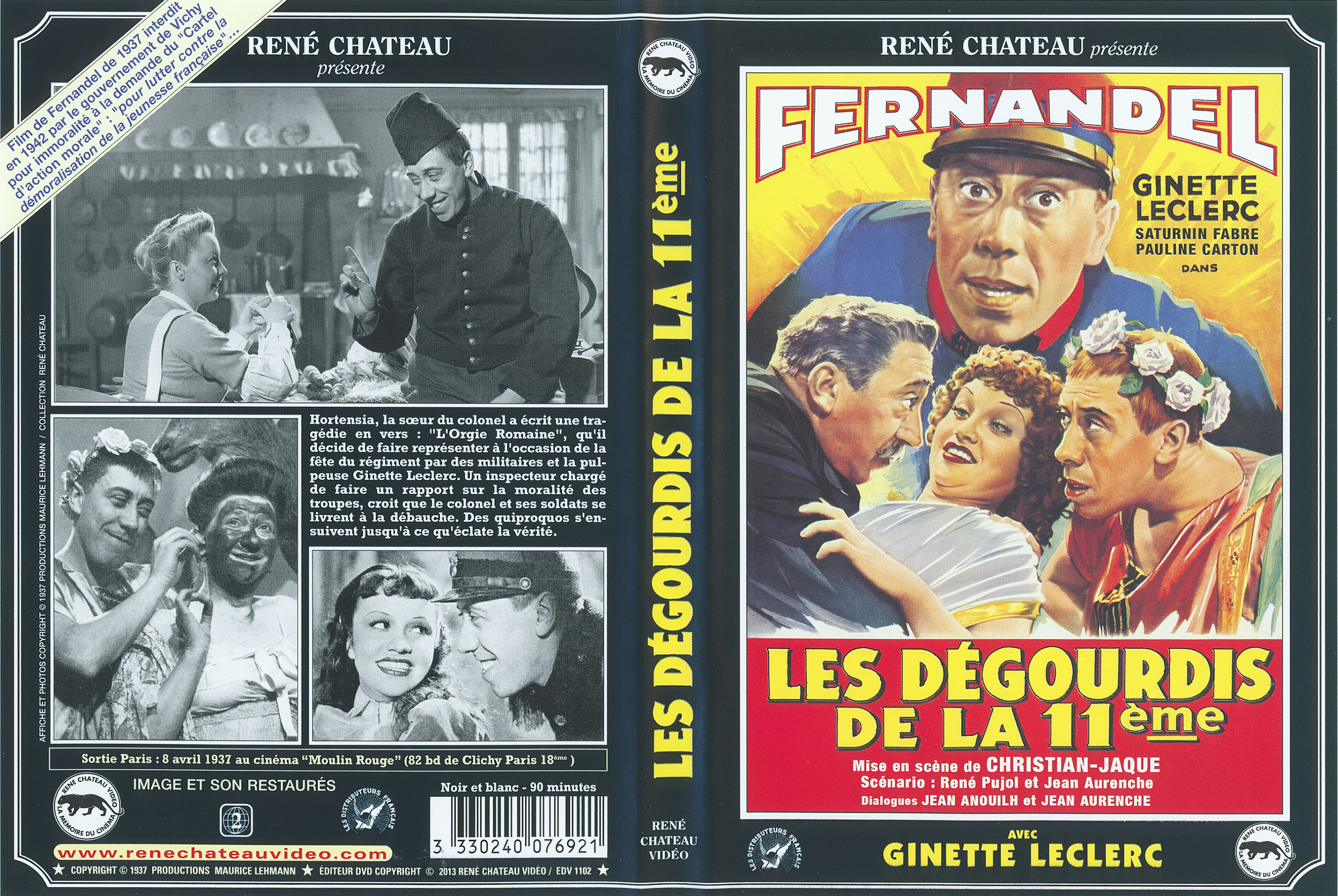 Jaquette DVD Les degourdis de la 11 eme