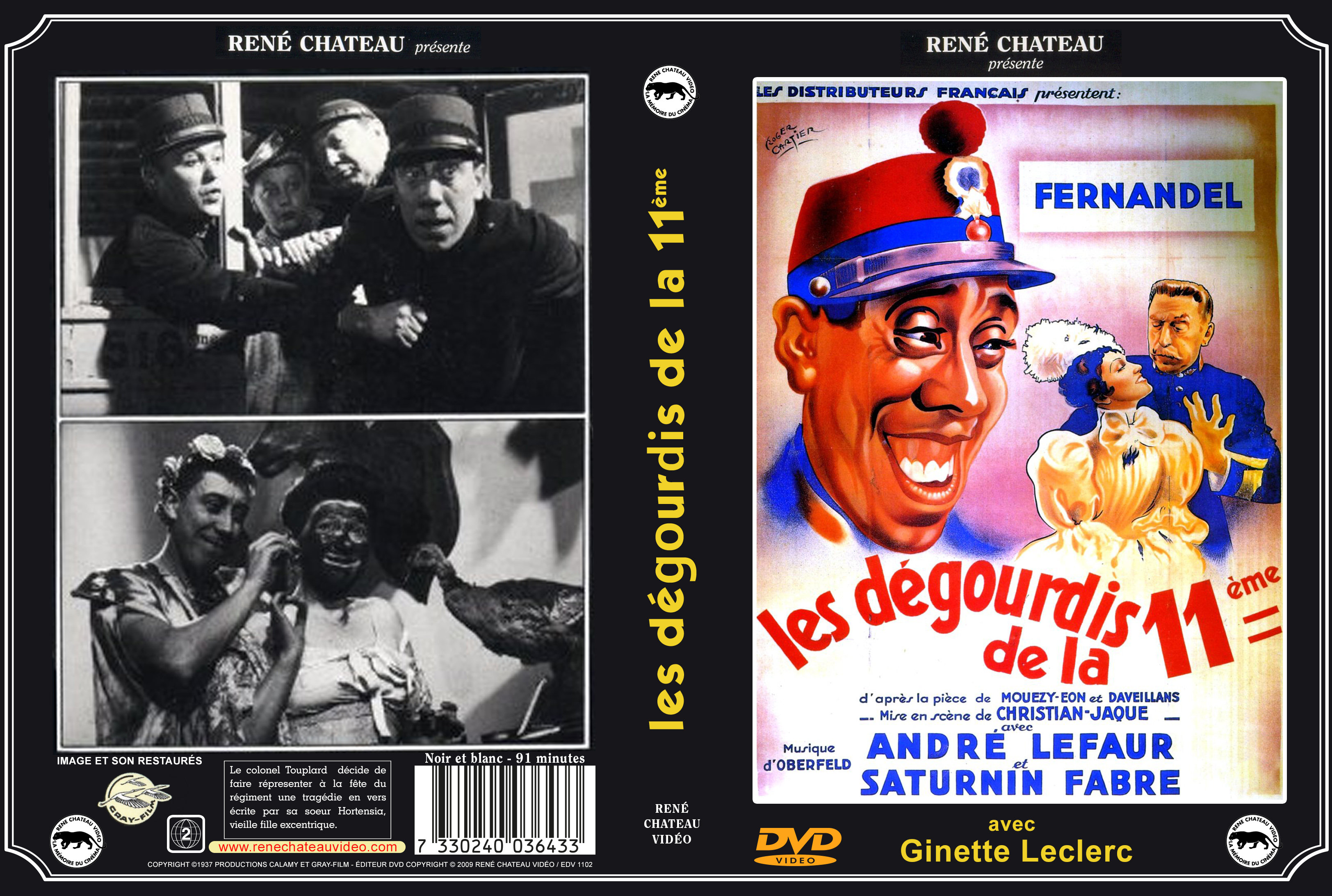 Jaquette DVD Les dgourdis de la 11me custom